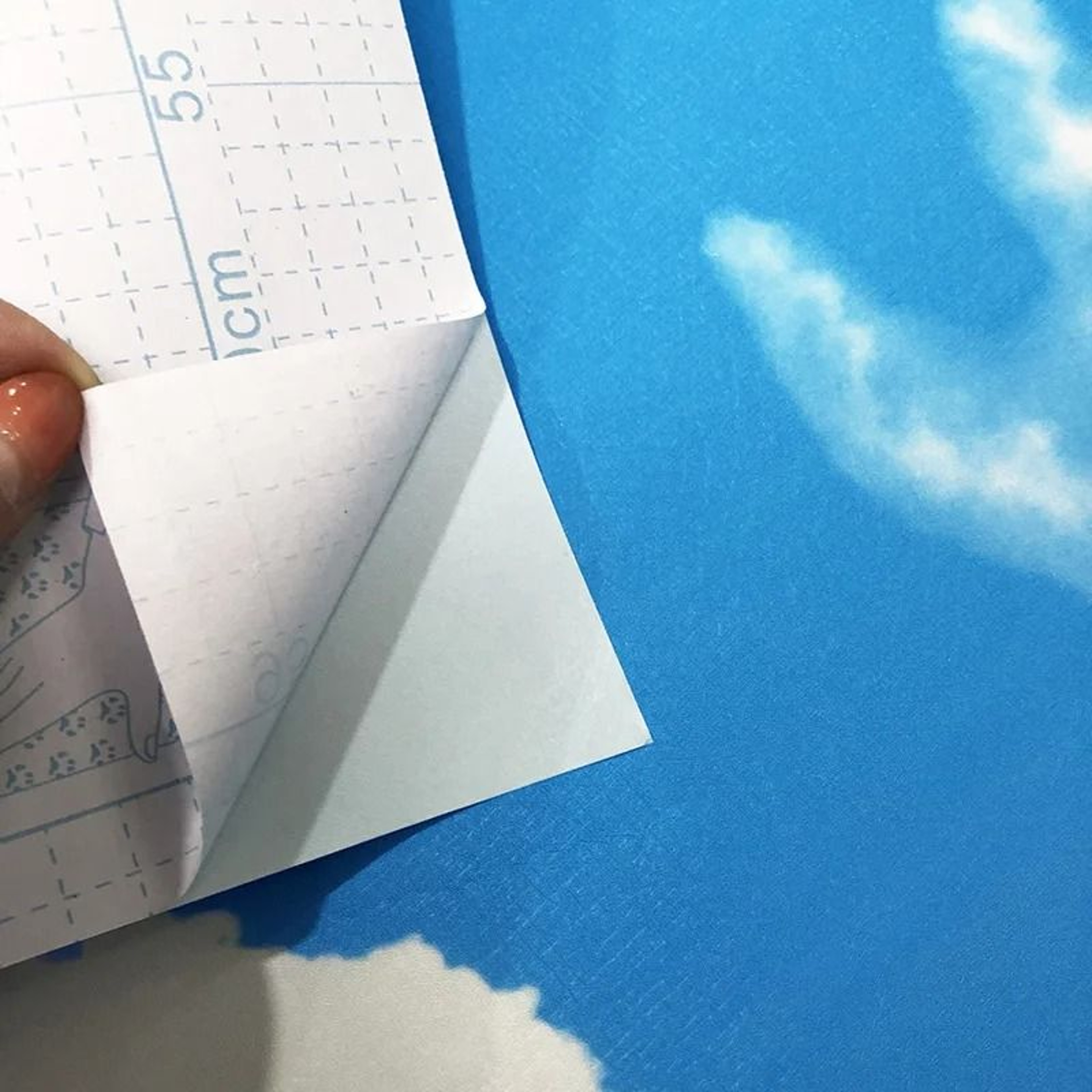 Sky Horizon Cloud Pattern Waterproof Self Adhesive PVC Contact Paper For Bedroom Dormitory And Nurs 6