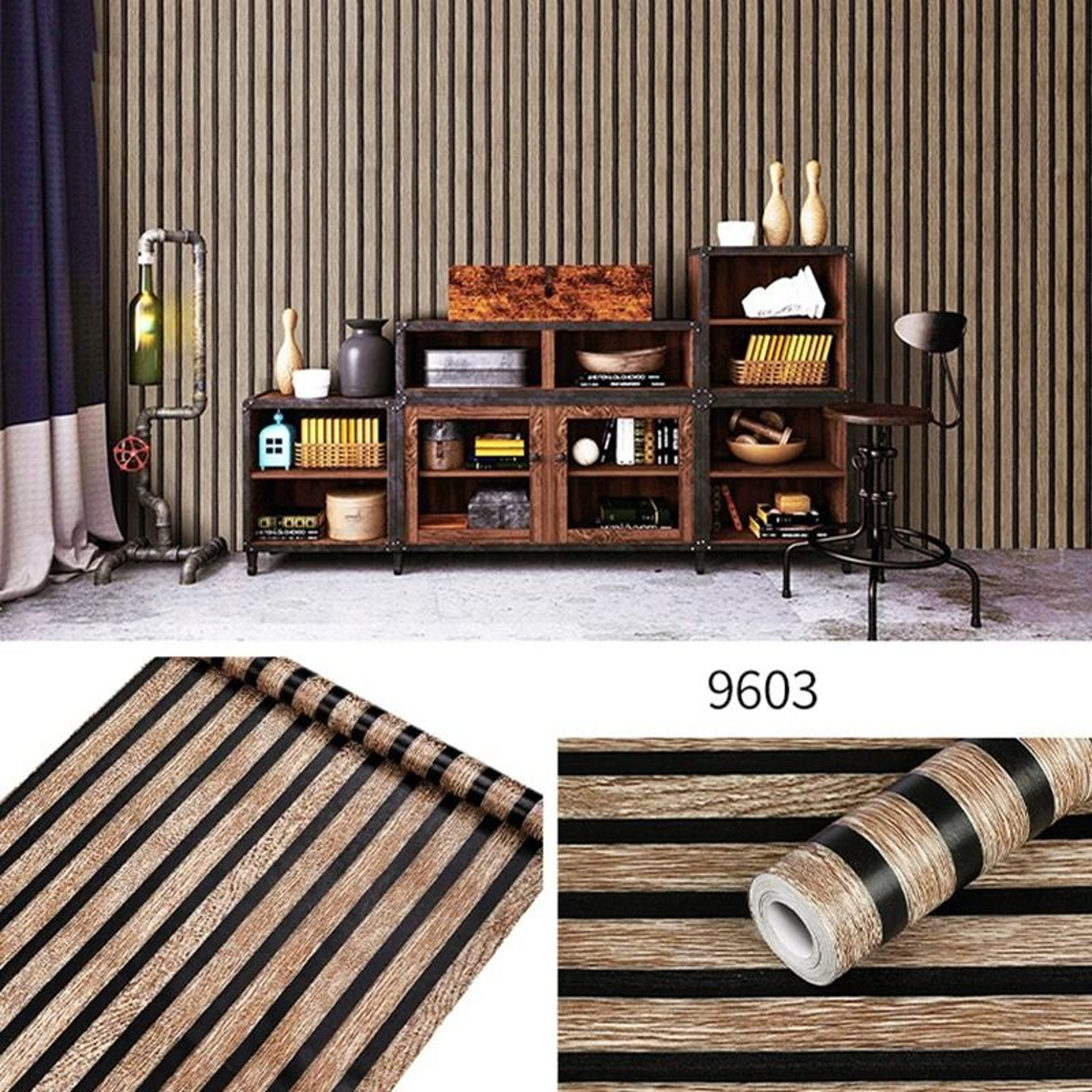Modern Neutral Pattern Surface Wrap Waterproof Self Adhesive PVC Contact Paper 9
