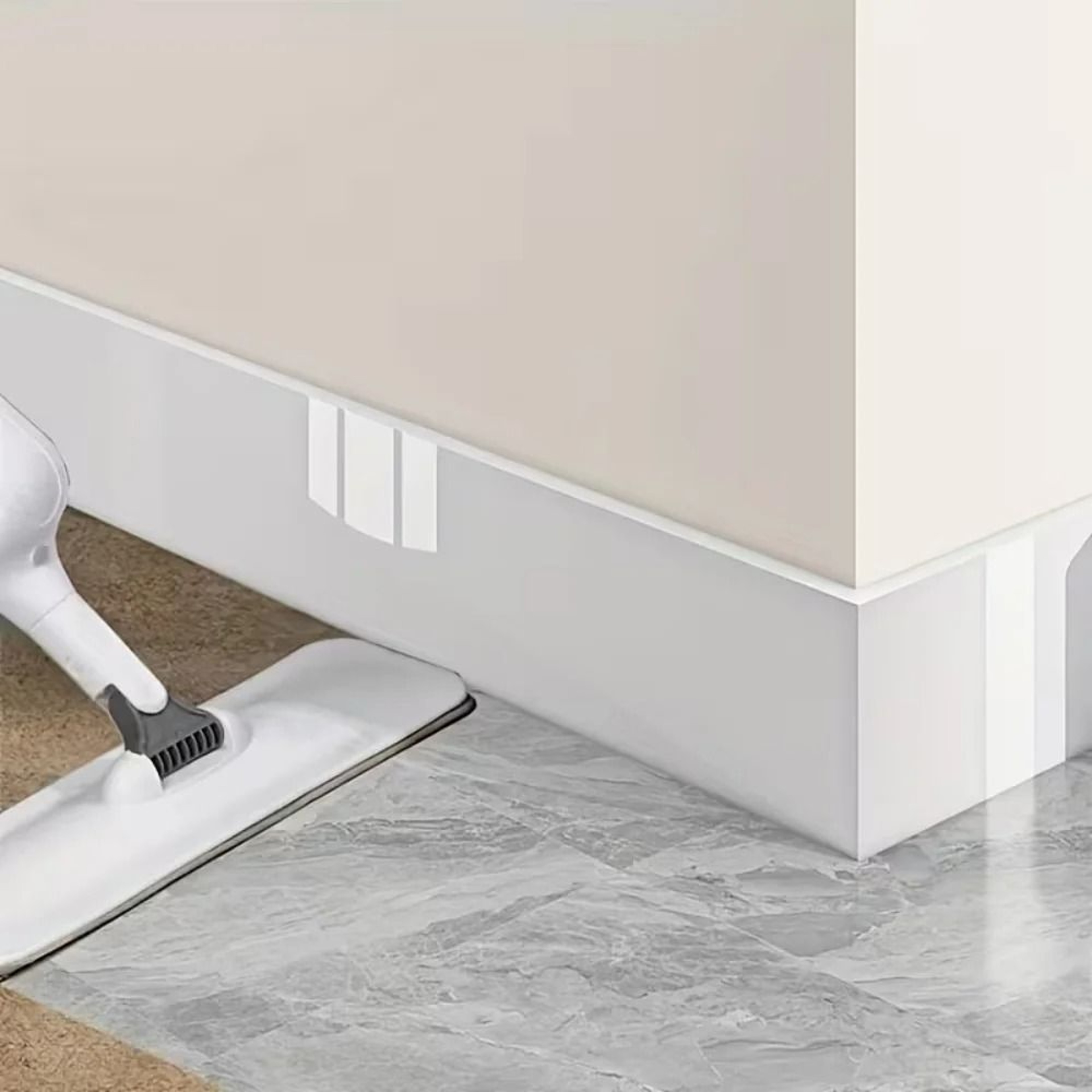 Glossy Stone Pattern Border Ribbon Waterproof Self Adhesive PVC Skirting Board And Window Sill Prot 4
