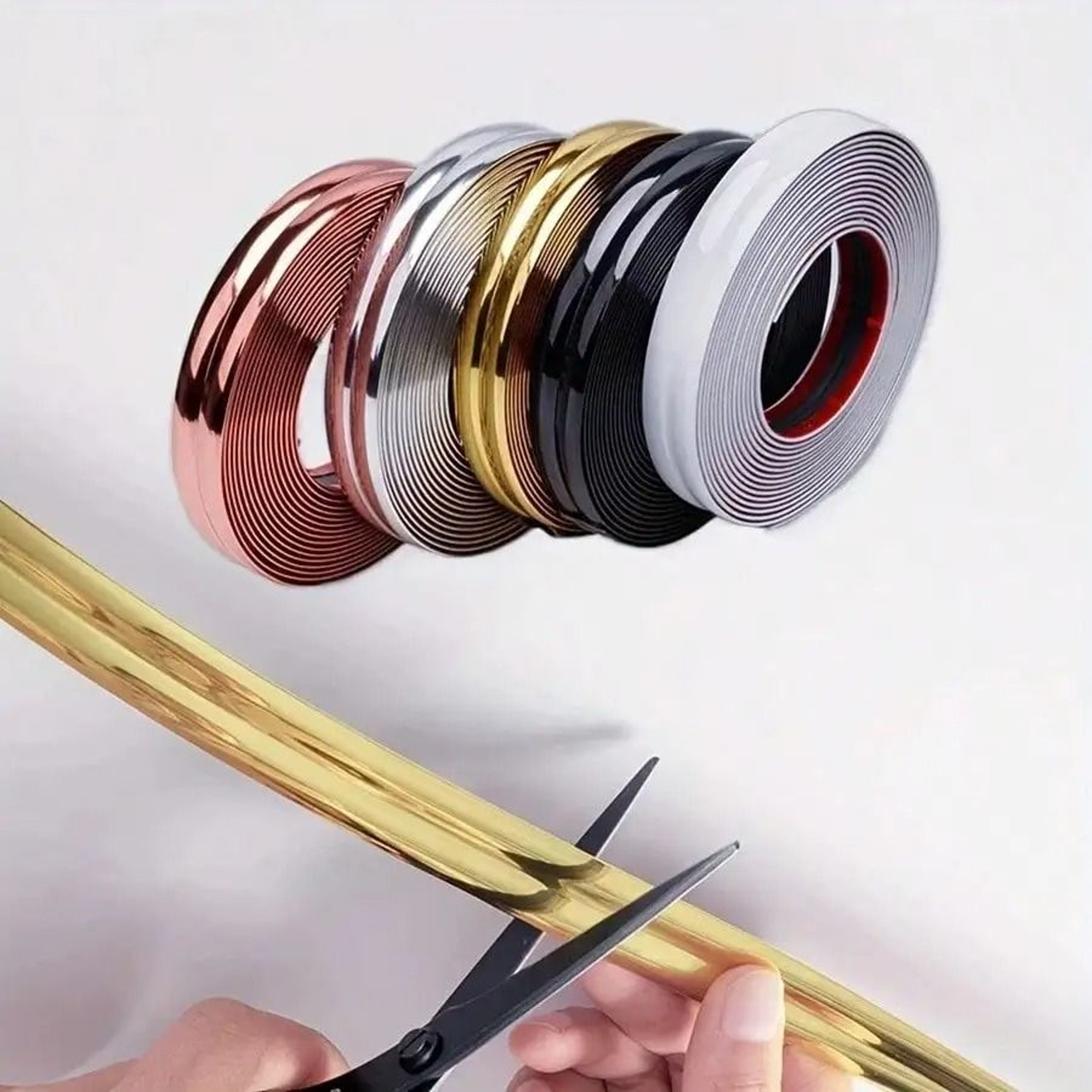 164ft Self Adhesive Wall Corner Flexible Mirror Decor Strip Anti Collision Edge Moulding 0