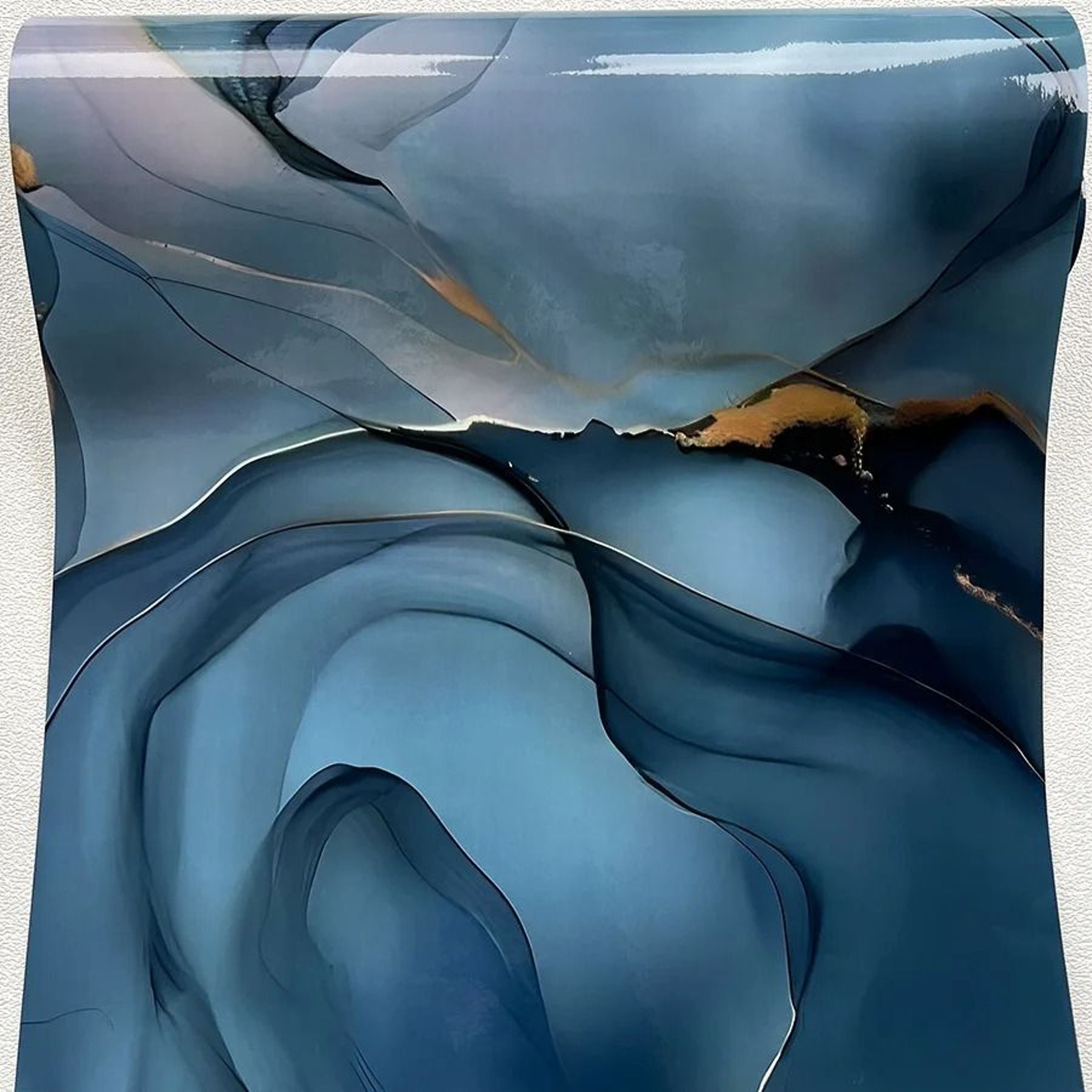 Marble Patterned Kitchen And Dining Room Waterproof Oil Resistant Contact Wallpaper Roll 11