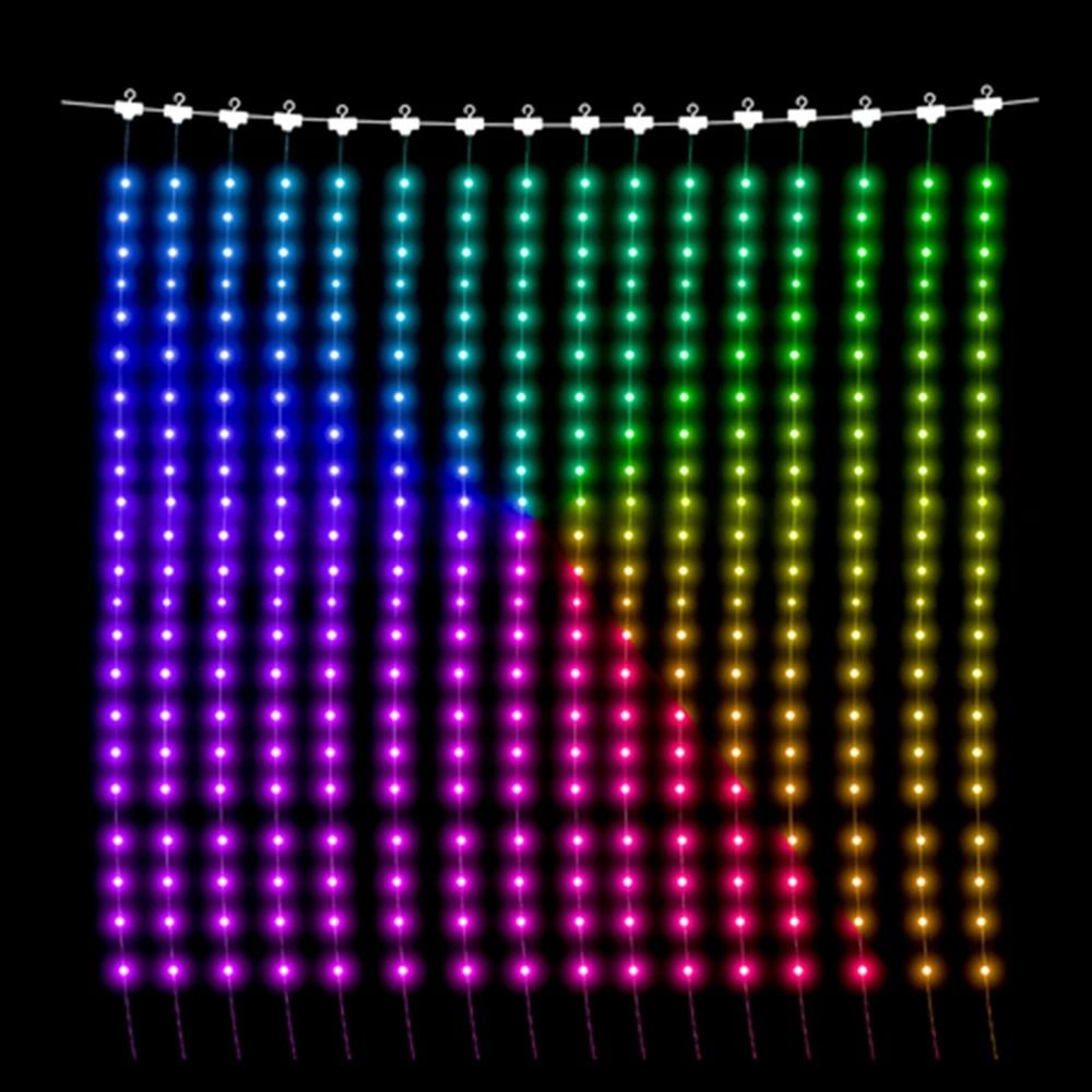 Addressable WS2812B RGBIC Smart LED Dream Color Garland String Light 3