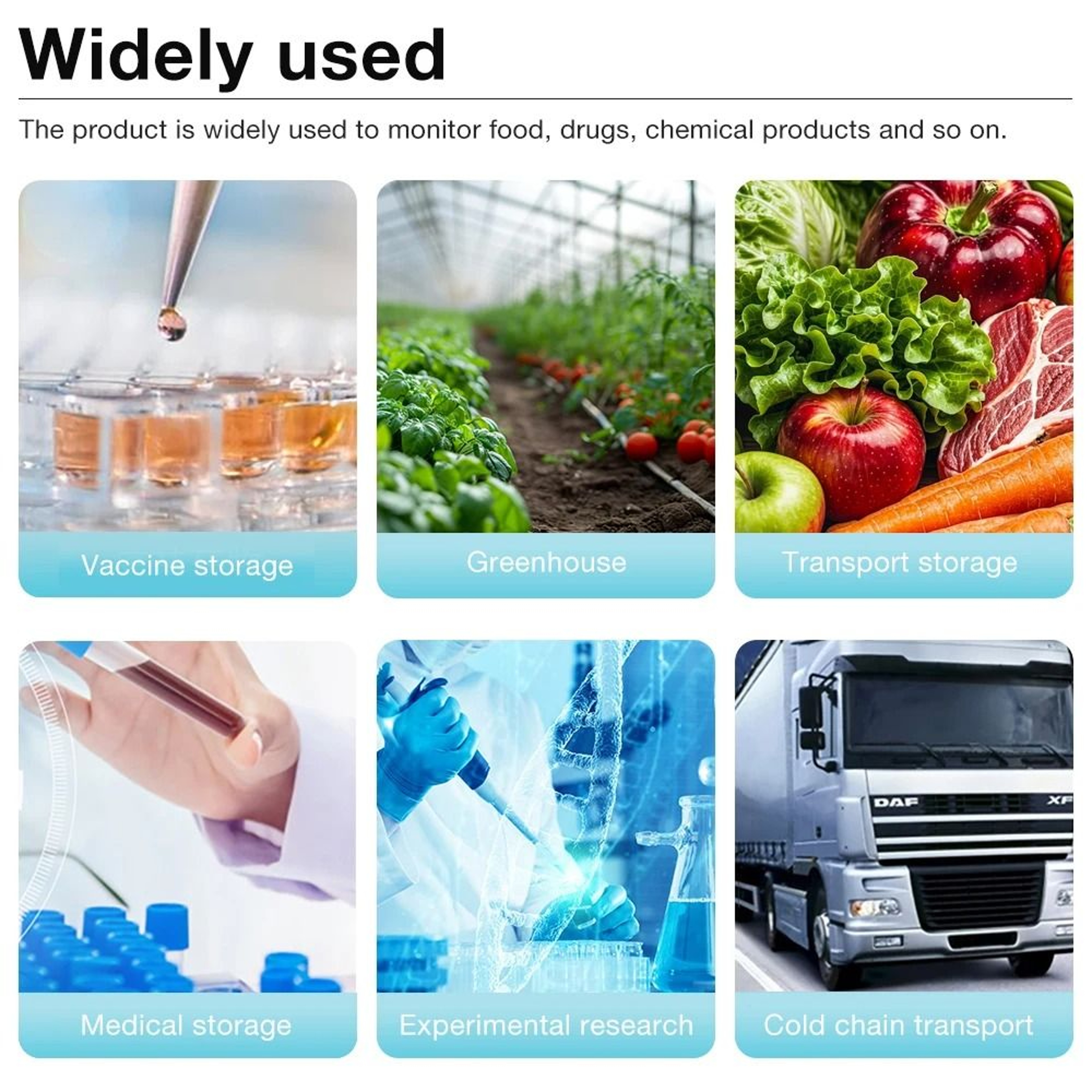 USB Temperature And Humidity Data Logger 65000 Point Storage PDF Recorder For Cold Chain Transport 1