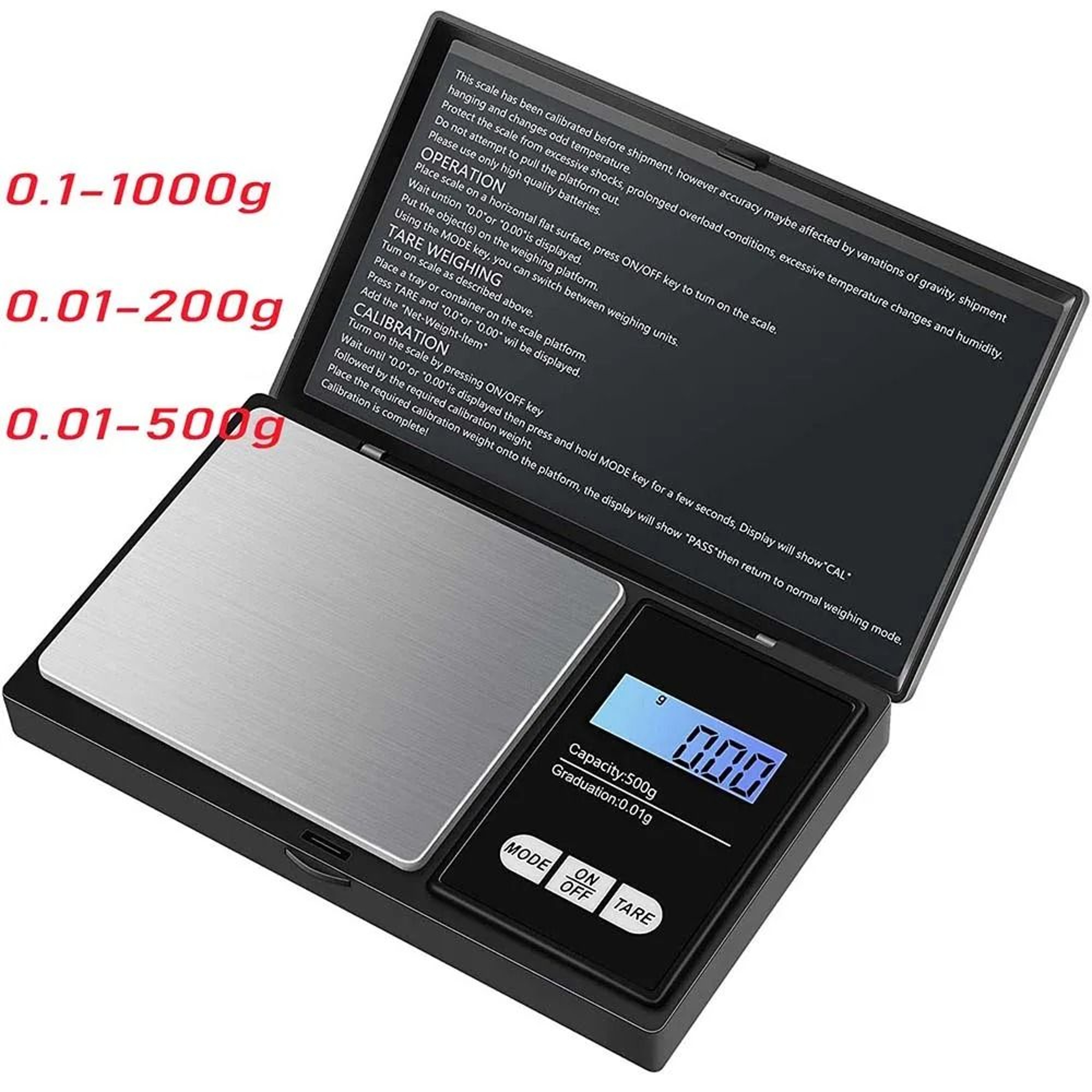 High Precision Digital Mini Jewelry Scale Portable Electronic Pocket Scale For Gold Gemstones And P 0