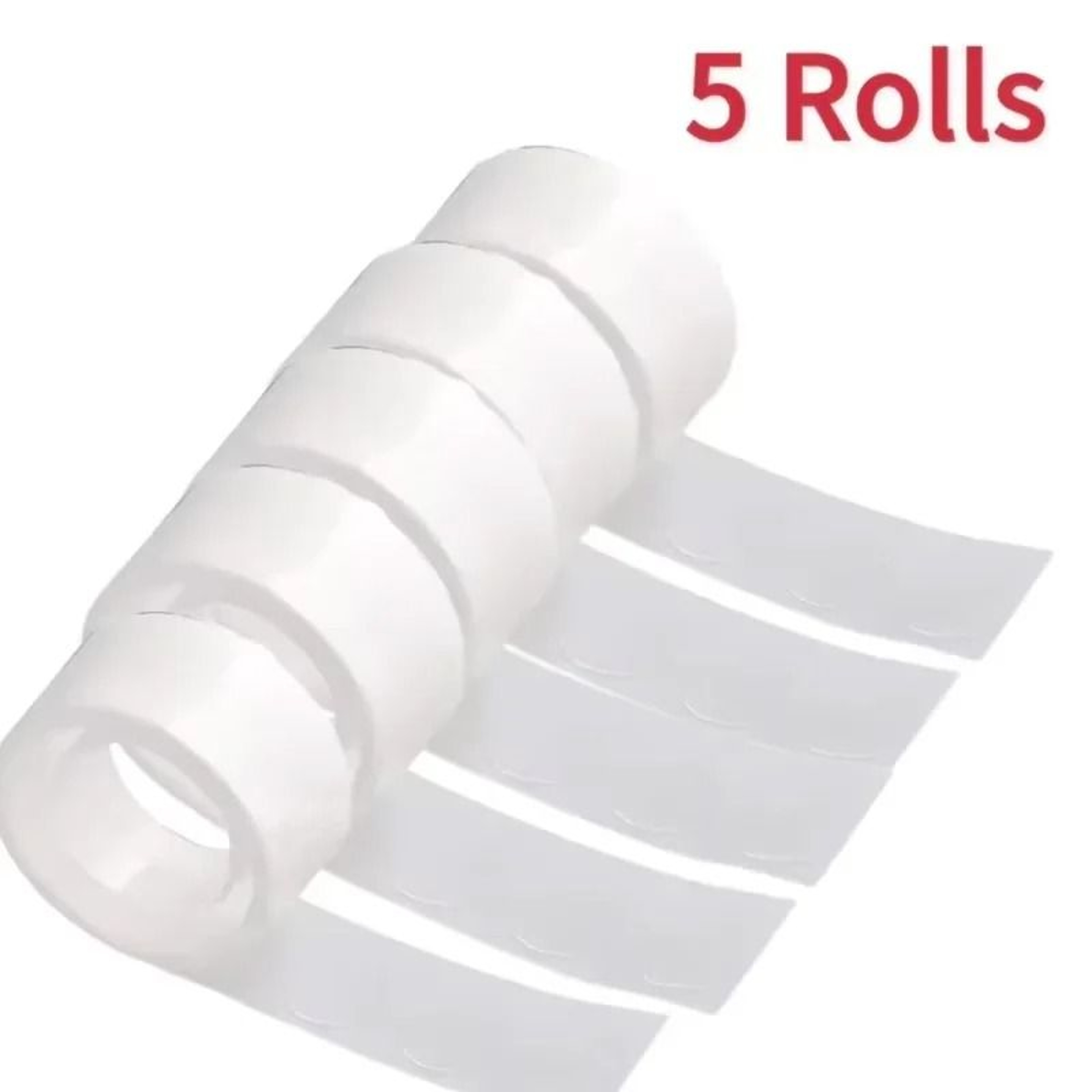 1000 Pack Clear Double Sided Glue Dots Traceless Balloon Tape Sticky Dots 6