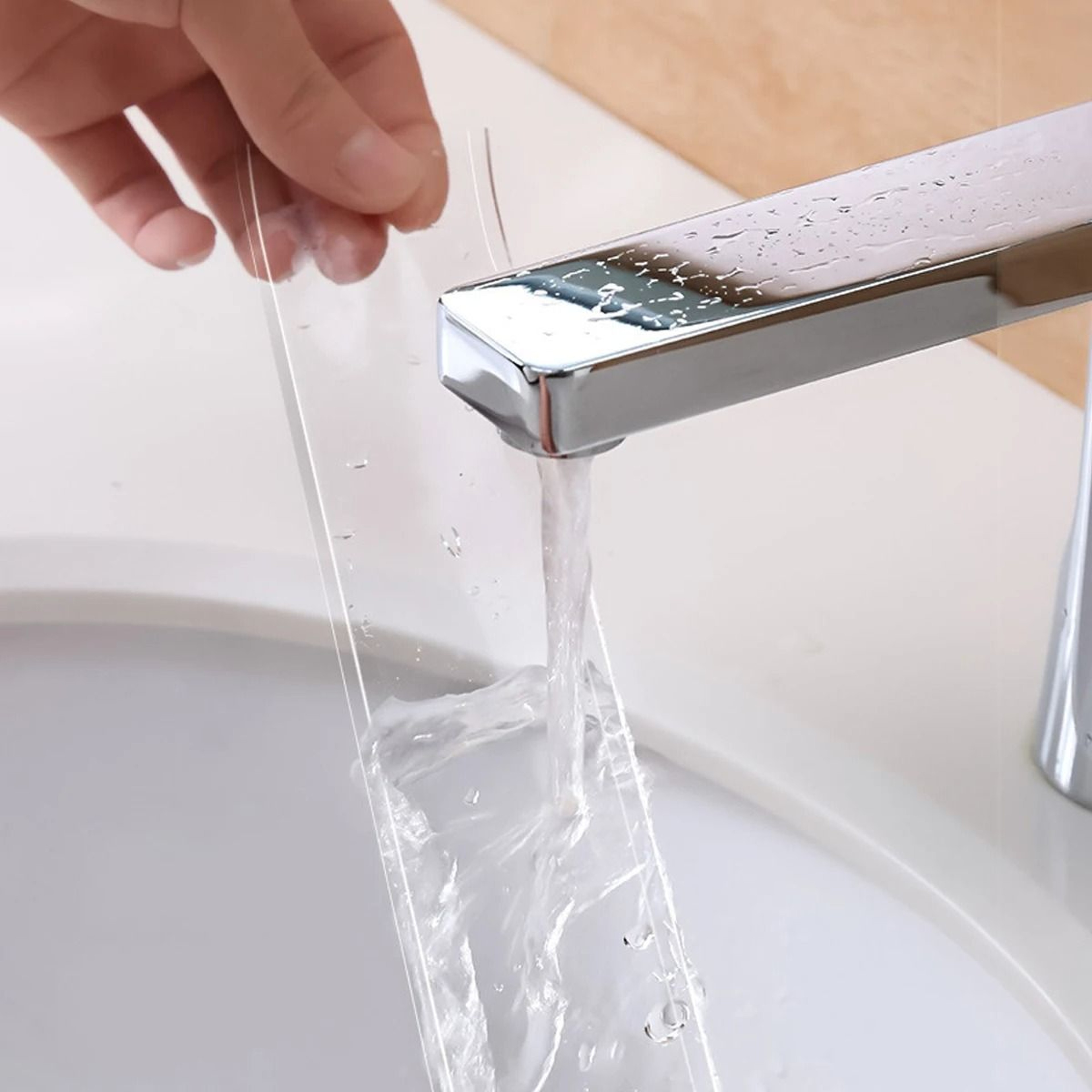 Clear Nano Double Sided Tape Traceless Waterproof Adhesive Gel Grip Tape For Kitchen 4