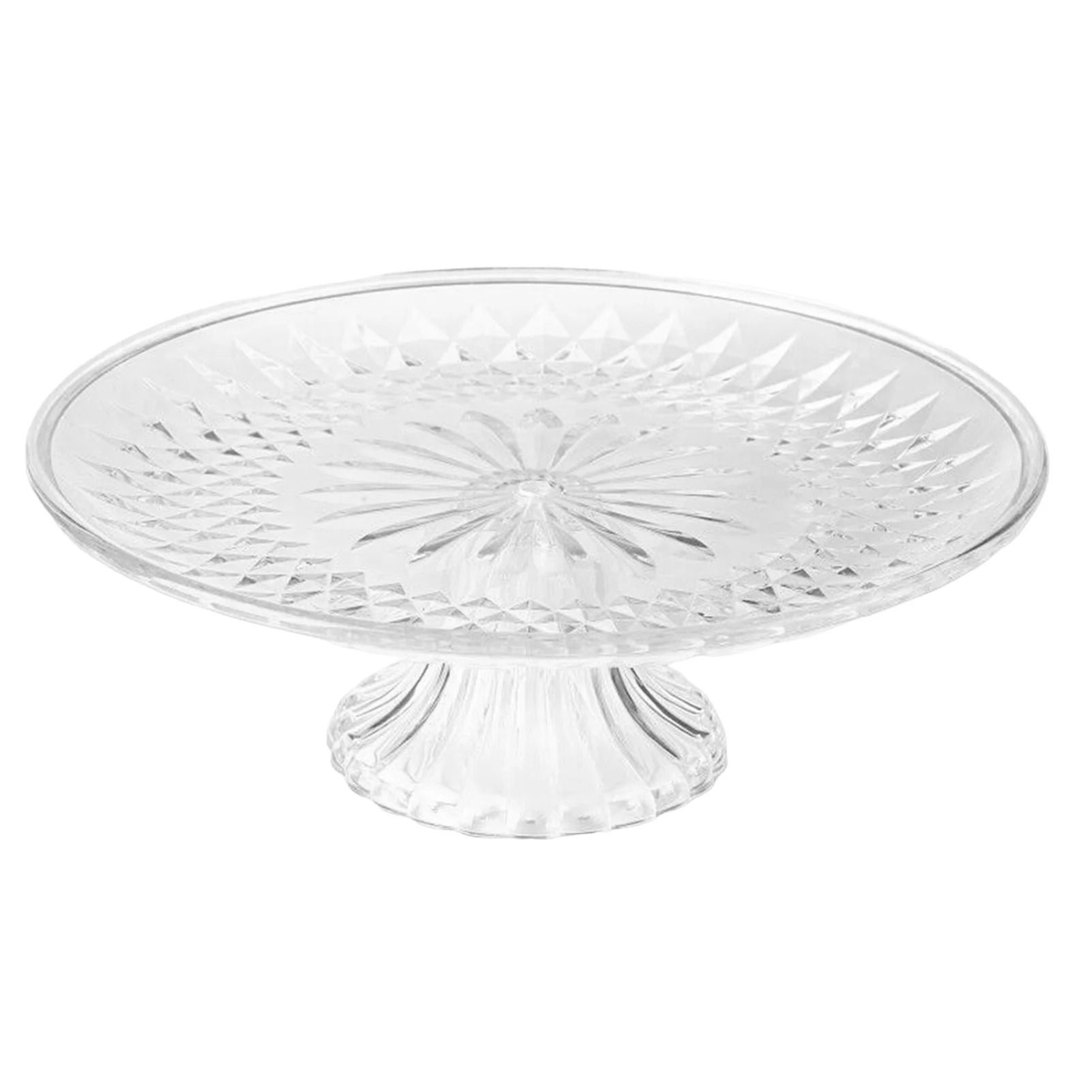 Acrylic Fruit Dessert Cupcake Tray Crystal Stand Serving Dish 5