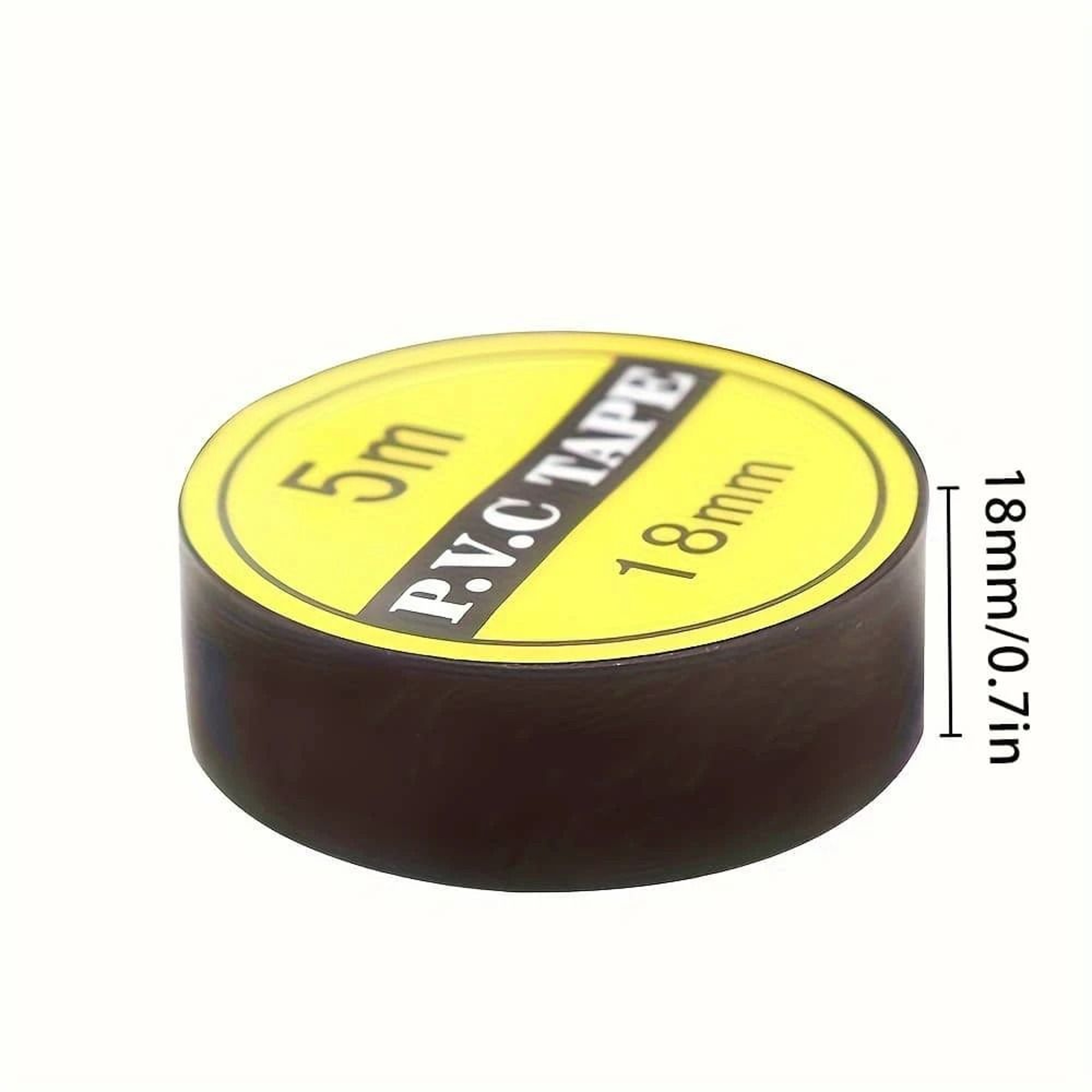 High Temperature Resistant Black Electrical Tape Plastic Insulating Tape Set 1