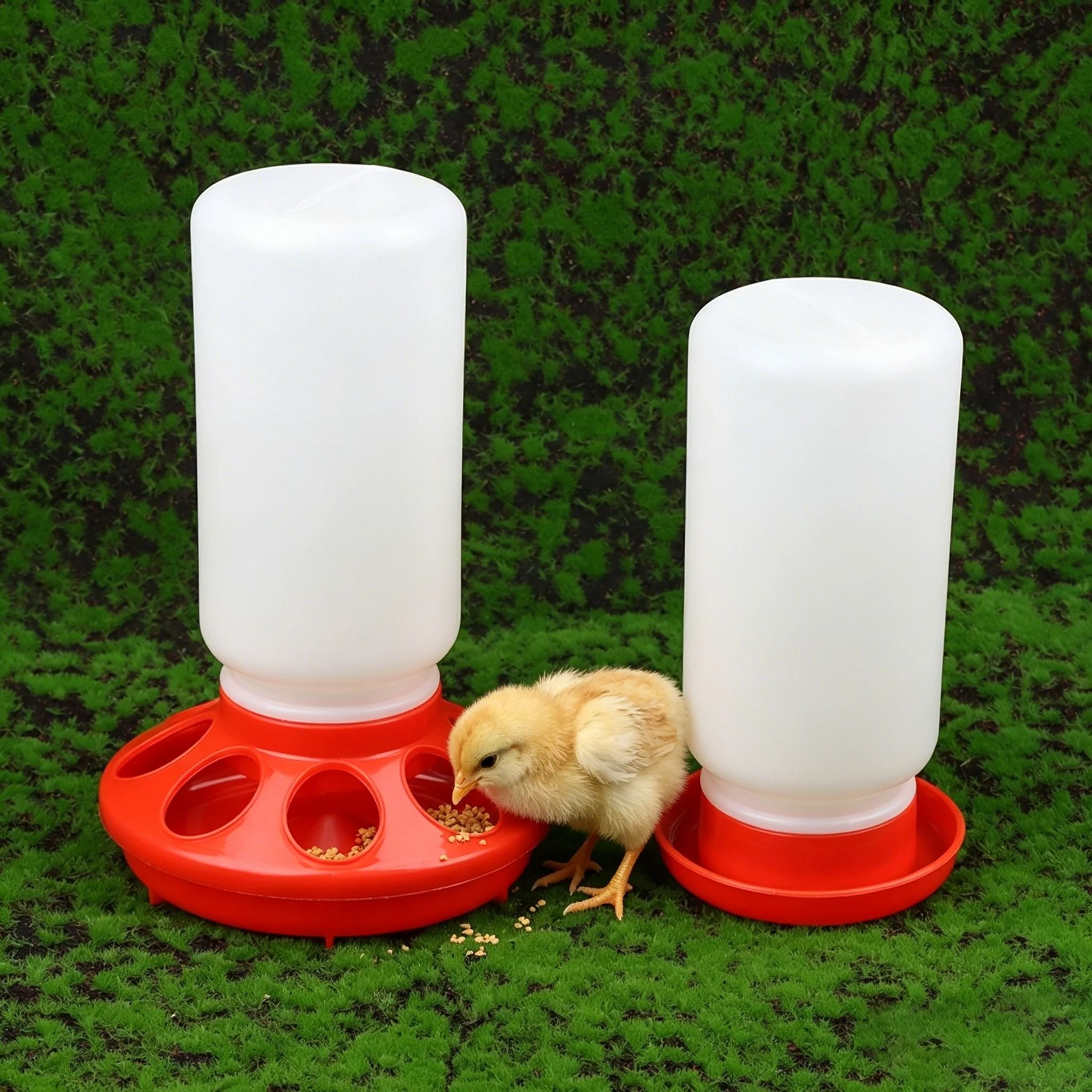 Thickened Poultry Feeder And Waterer Automatic Pigeon Chicken Drinker Bucket 0