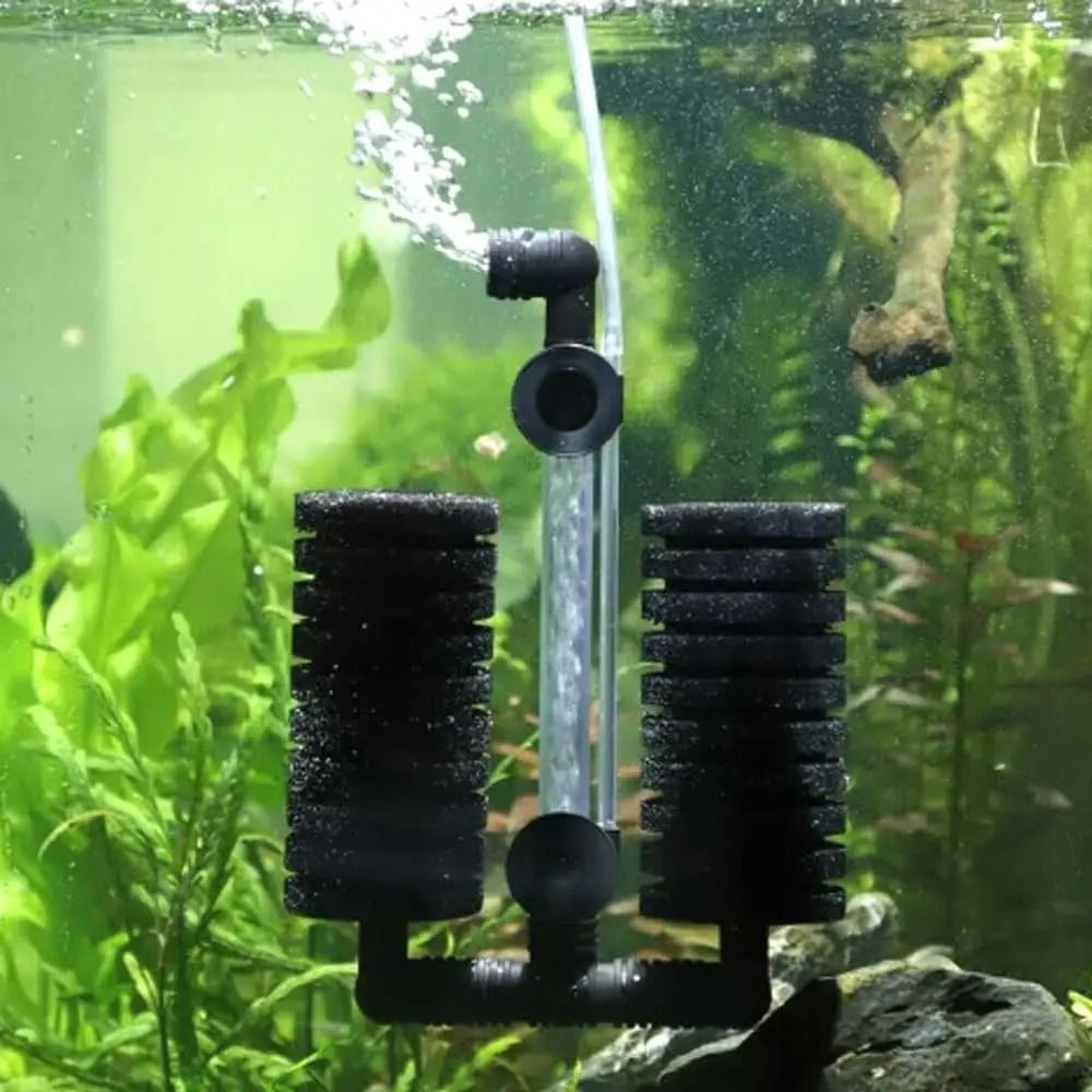 Aquarium Biochemical Sponge Filter Air Pump Driven Skimmer Bio Filter For Fish Tank 3