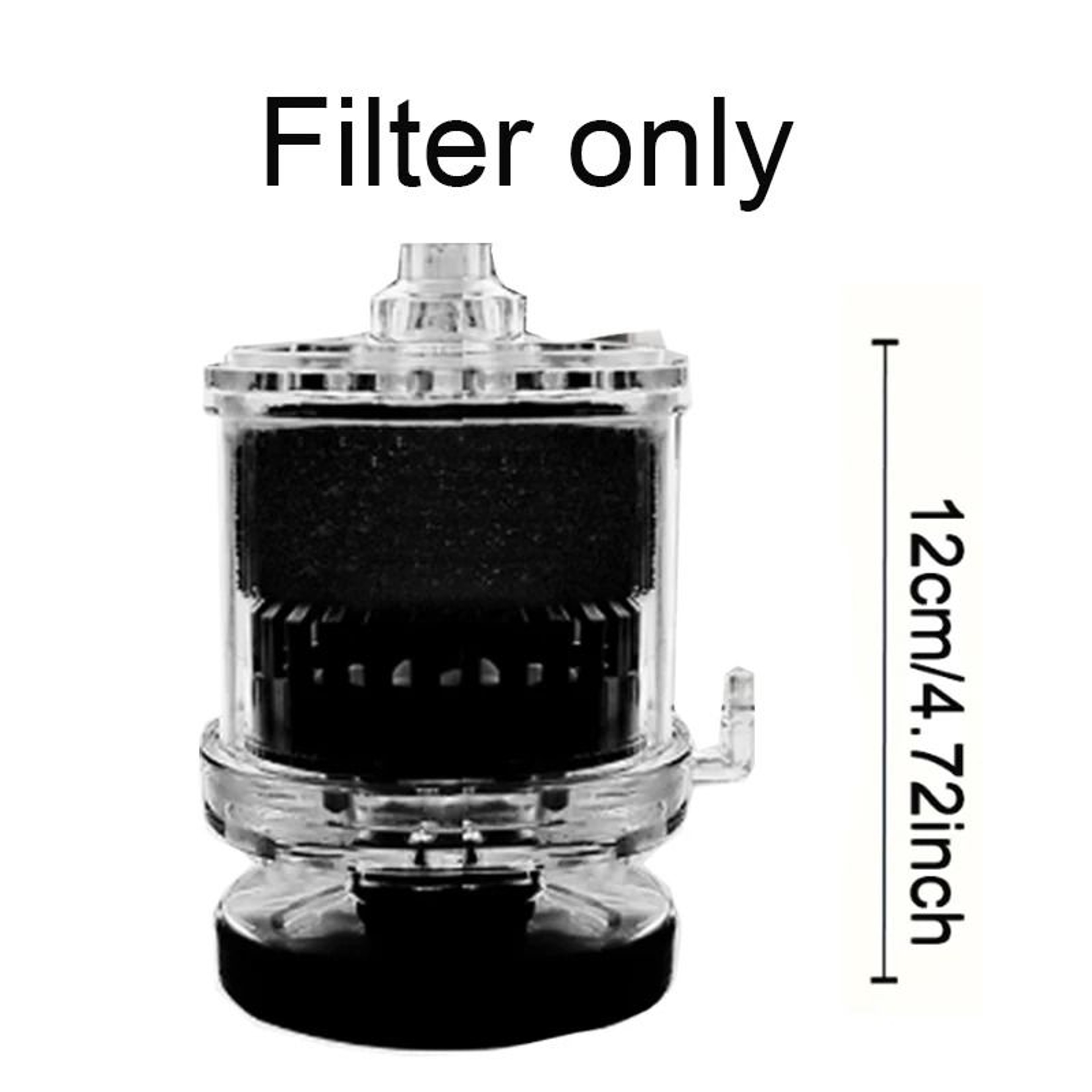 Compact SelfCleaning Fish Tank Filter Silent Pump With BioOxygenation For Nano Aquariums 9