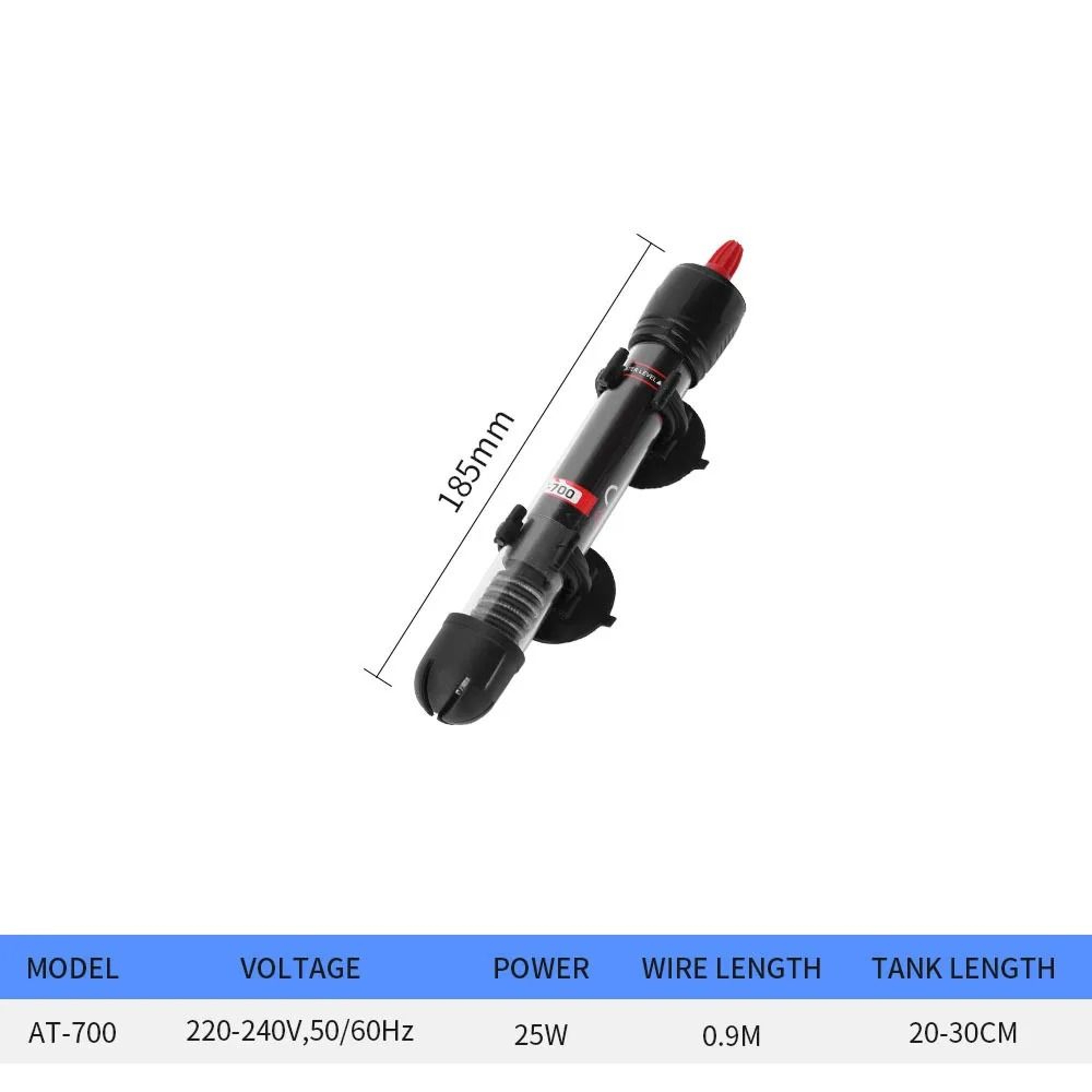 25W300W Aquarium Heating Rod Adjustable Sensitive Automatic Thermostat Heater For Fish Tanks 7