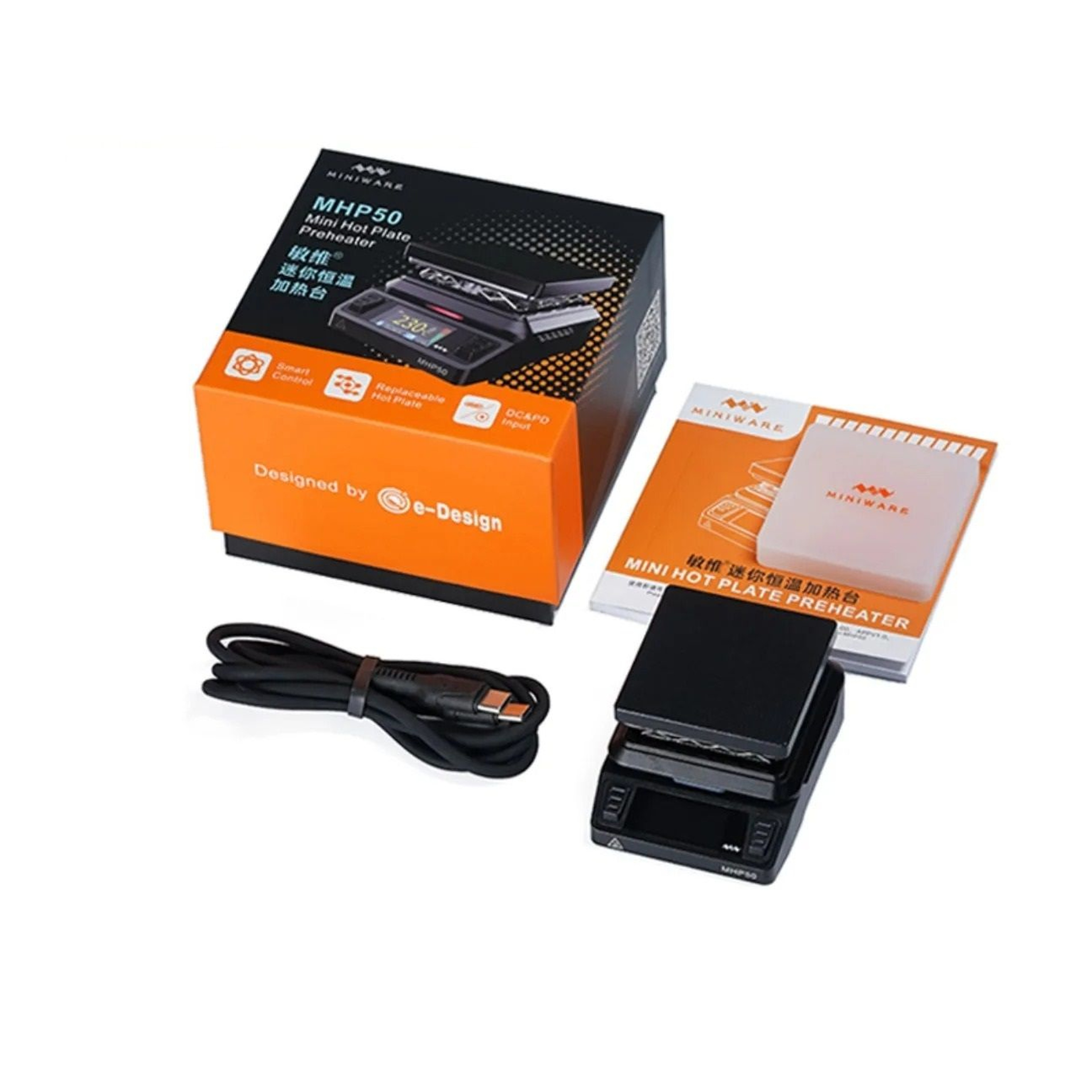 Desktop Electric Preheating Station Constant Temperature Mini Hot Plate For SMD PCB Soldering 6