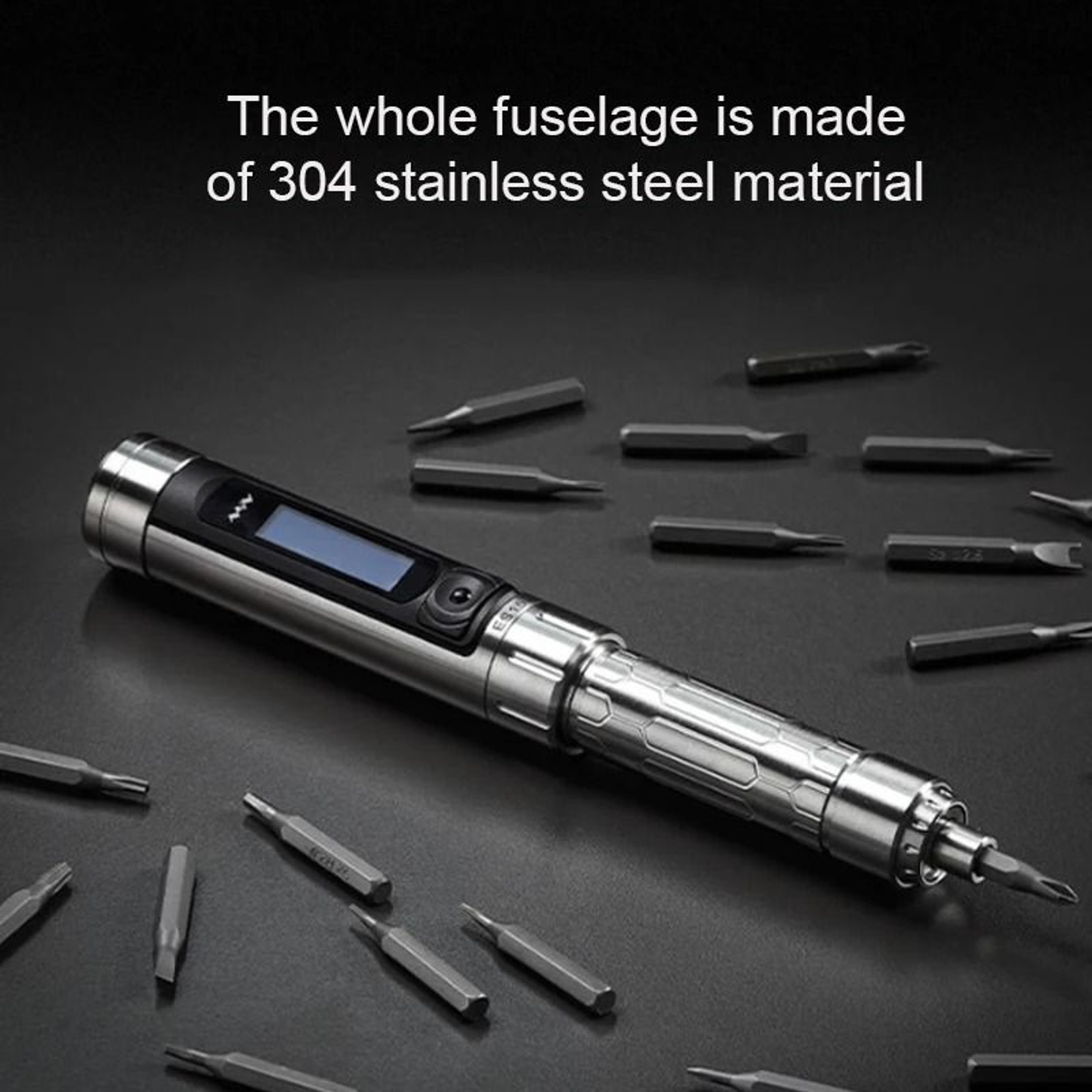 Precision Motion Control Electric Screwdriver ES15S With 24 S2 Steel Bits And LED Lights 4
