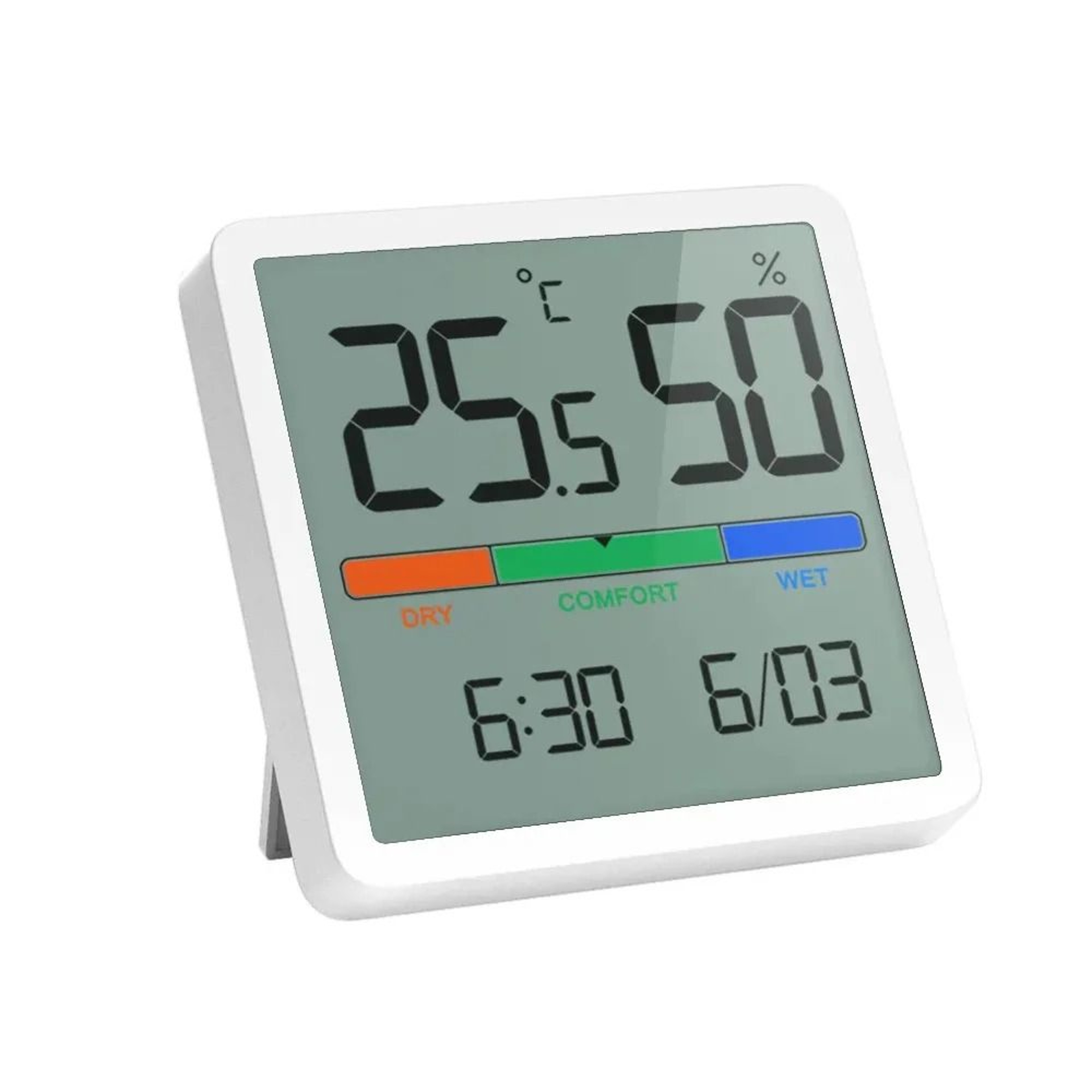 Foldable Digital Food Thermometer And Indoor Room Hygrometer Temperature Sensor 7