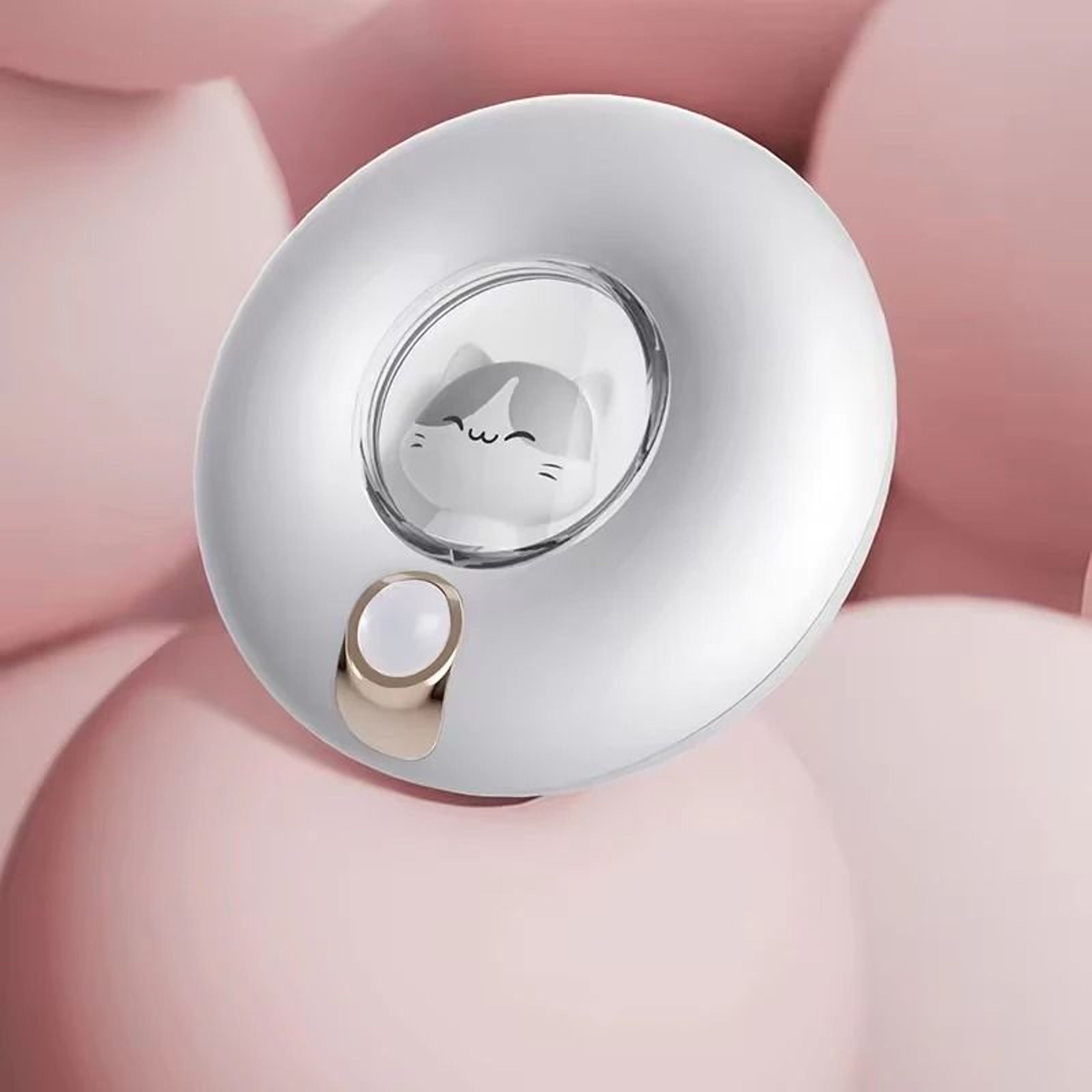Motion Sensor Wireless LED Cat Wall Night Light With Adjustable Brightness 4