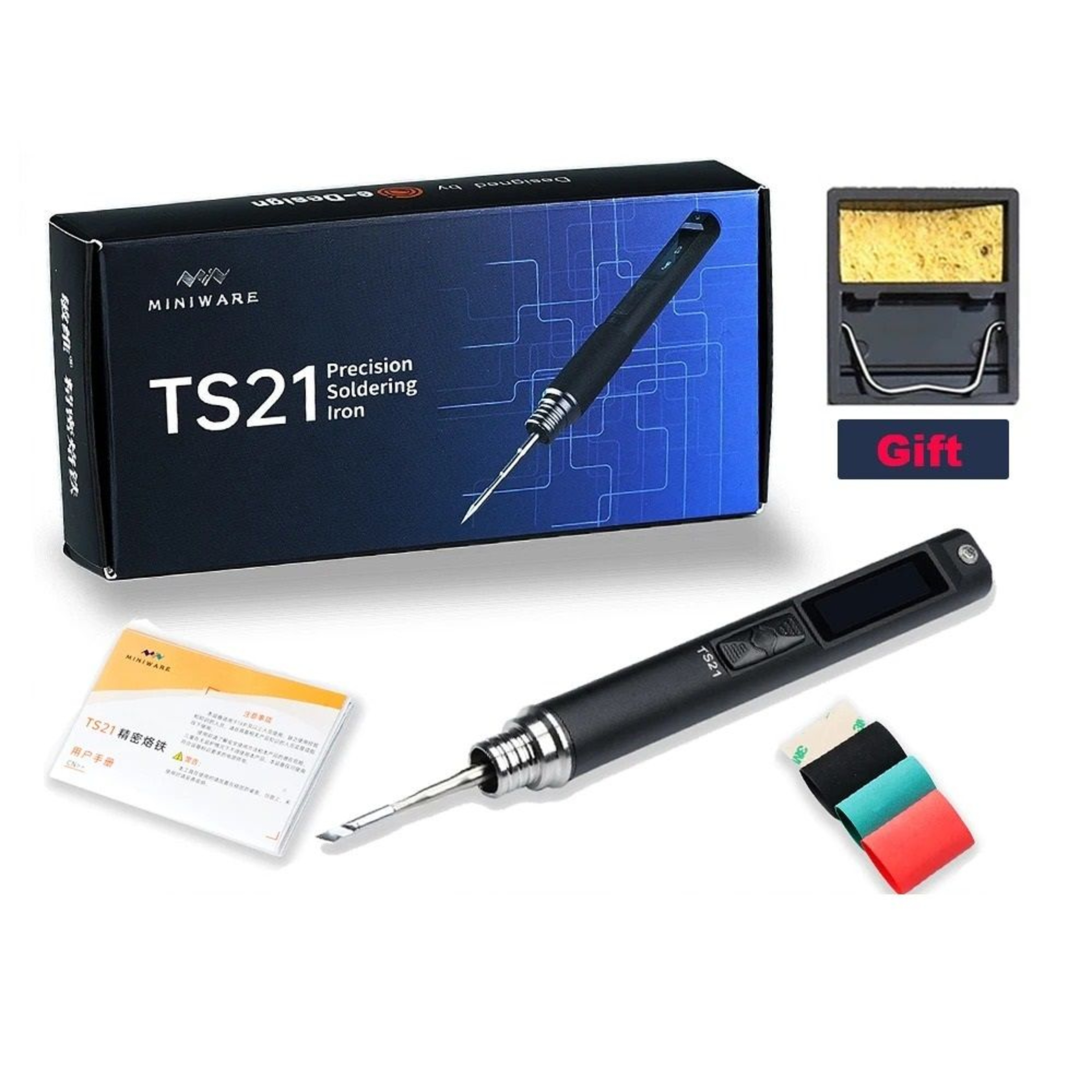 Compact Smart Digital Soldering Pen With 100W Max Heating Power 0
