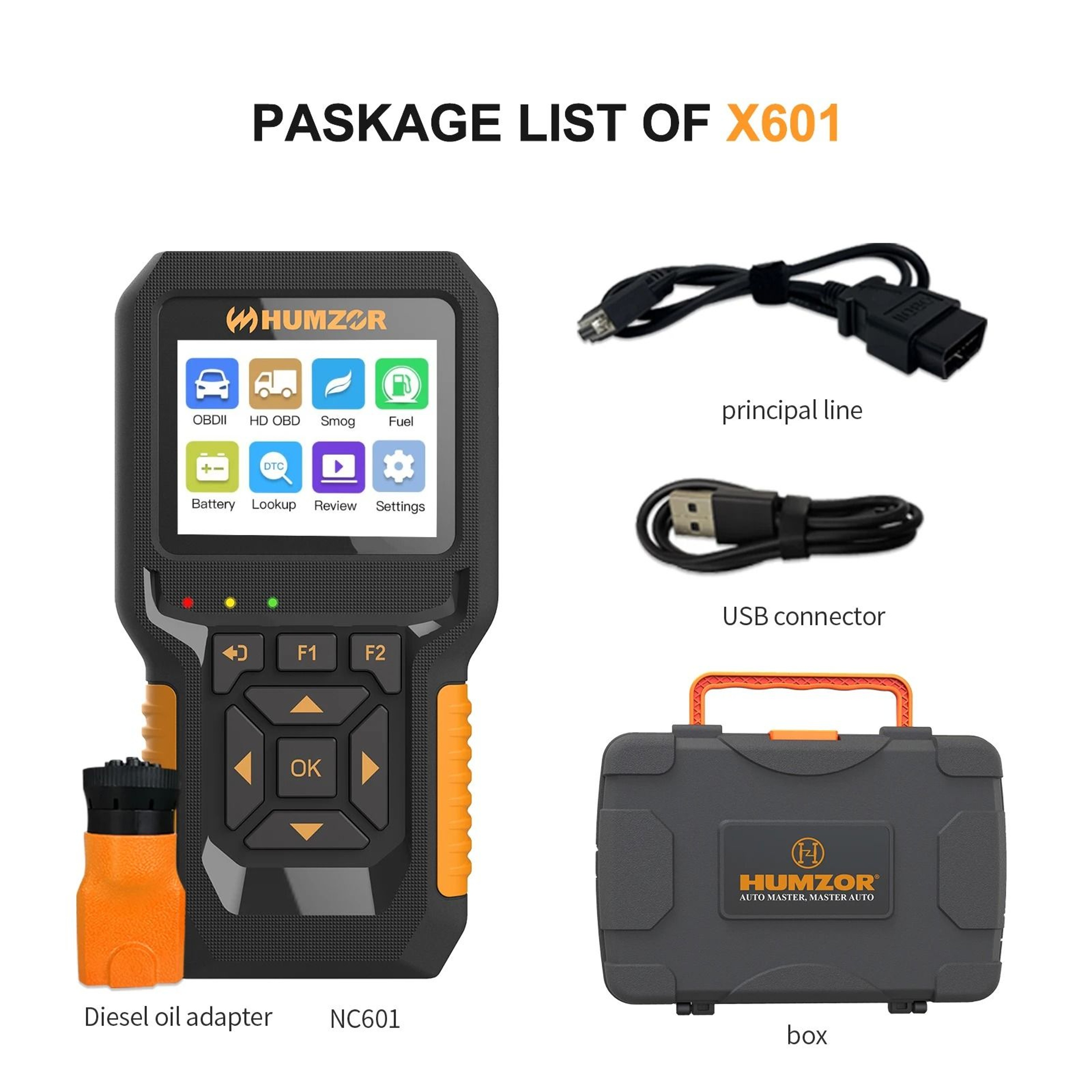 Heavy Duty Truck And Automotive OBD2 Diagnostic Scanner And Fault Code Reader 4