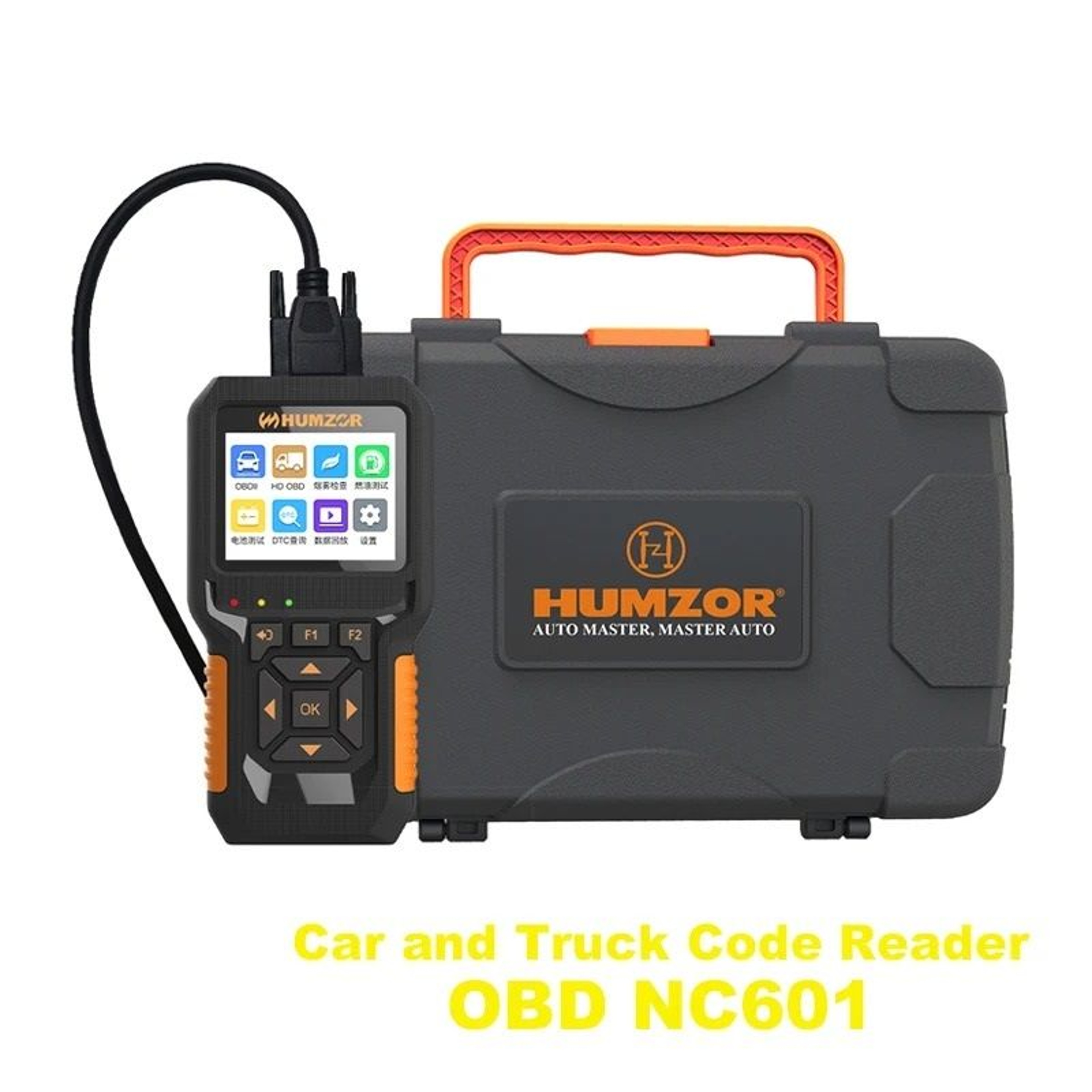 Heavy Duty Truck And Automotive OBD2 Diagnostic Scanner And Fault Code Reader 6
