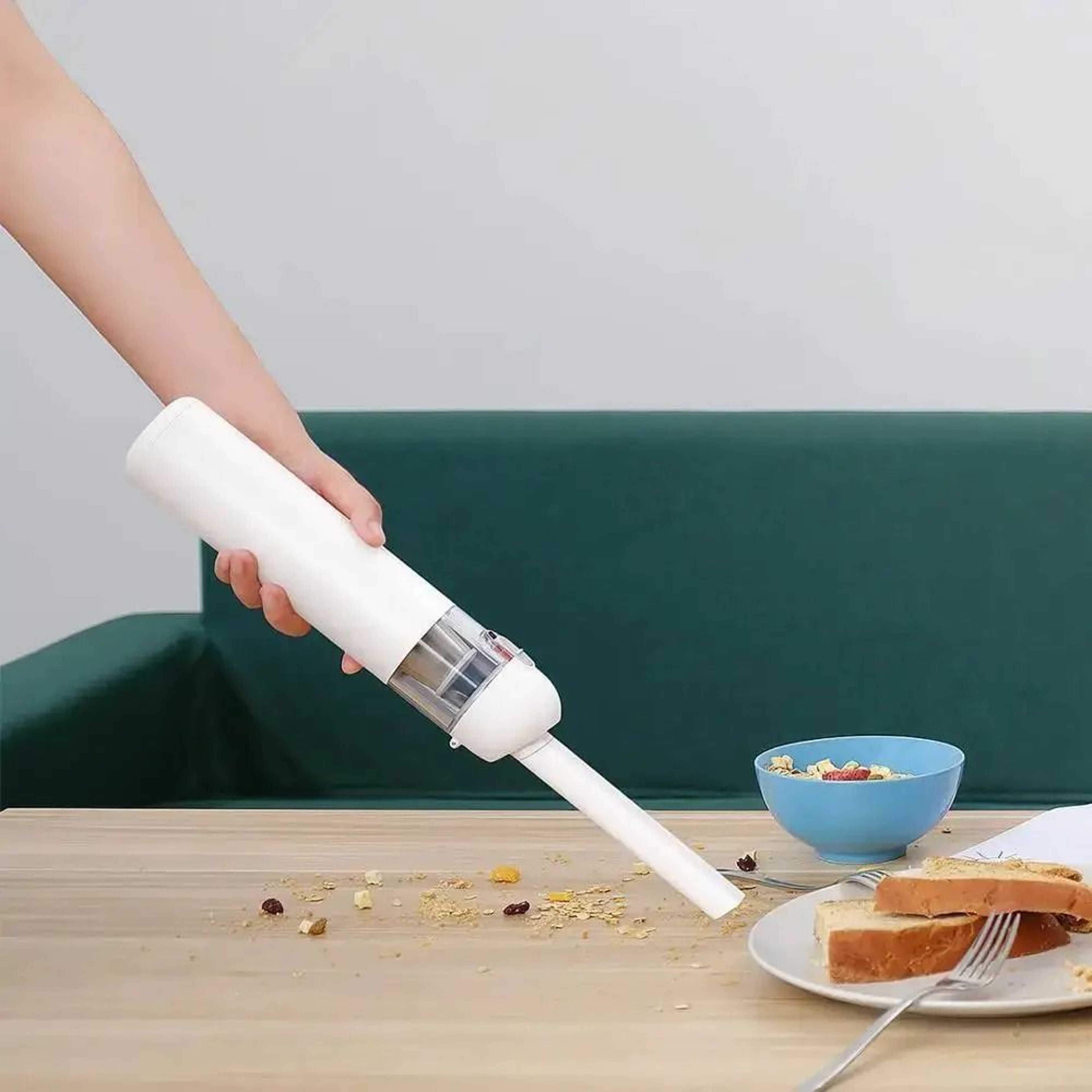 Handheld Cordless Mini Vacuum Cleaner With Cyclone Suction For Car And Home Cleaning 3