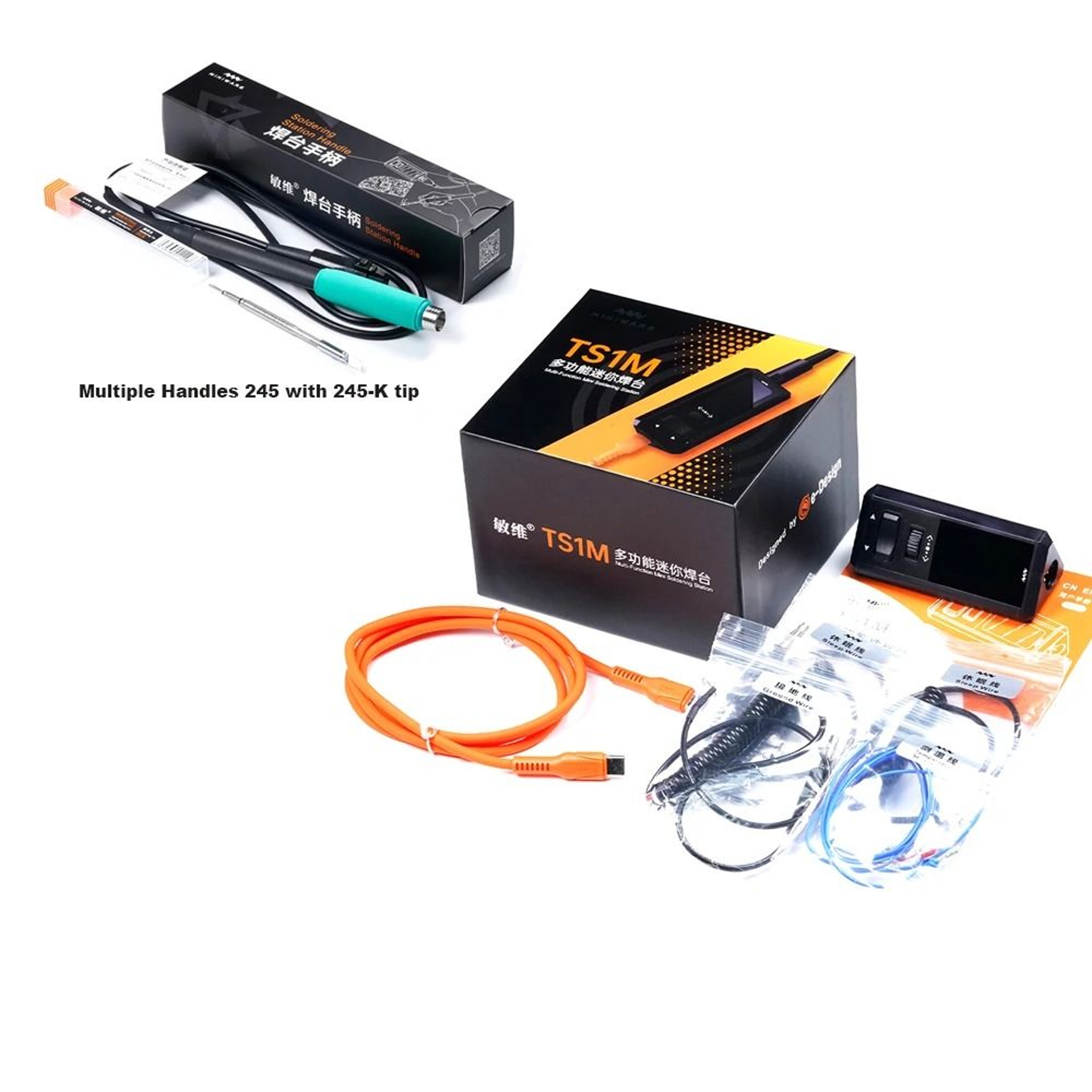 Precision Digital Soldering Station Benchtop Welding System With High Wattage Output 14