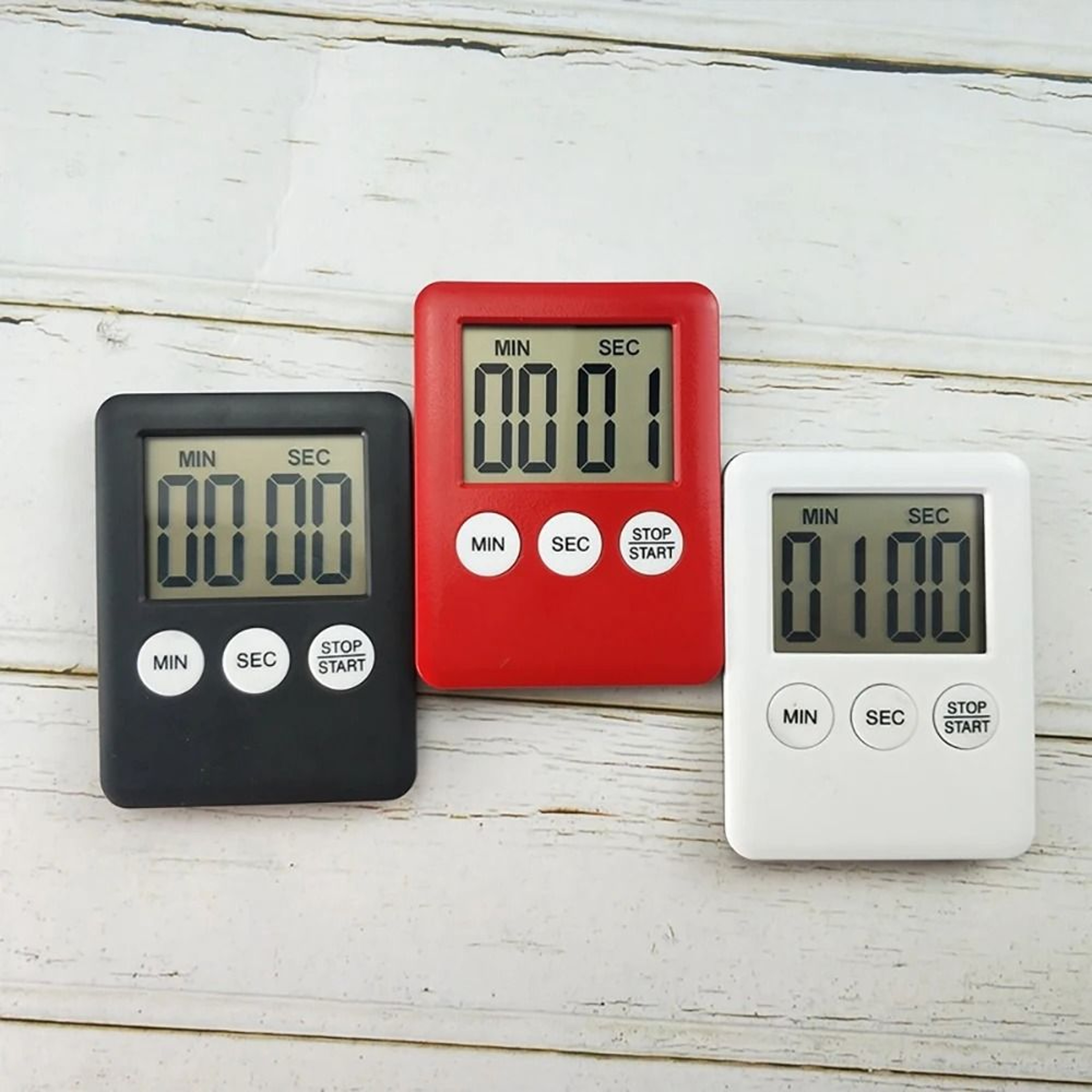 Digital Kitchen Timer With Loud Alarm And Magnetic Backing For Cooking And Baking 1