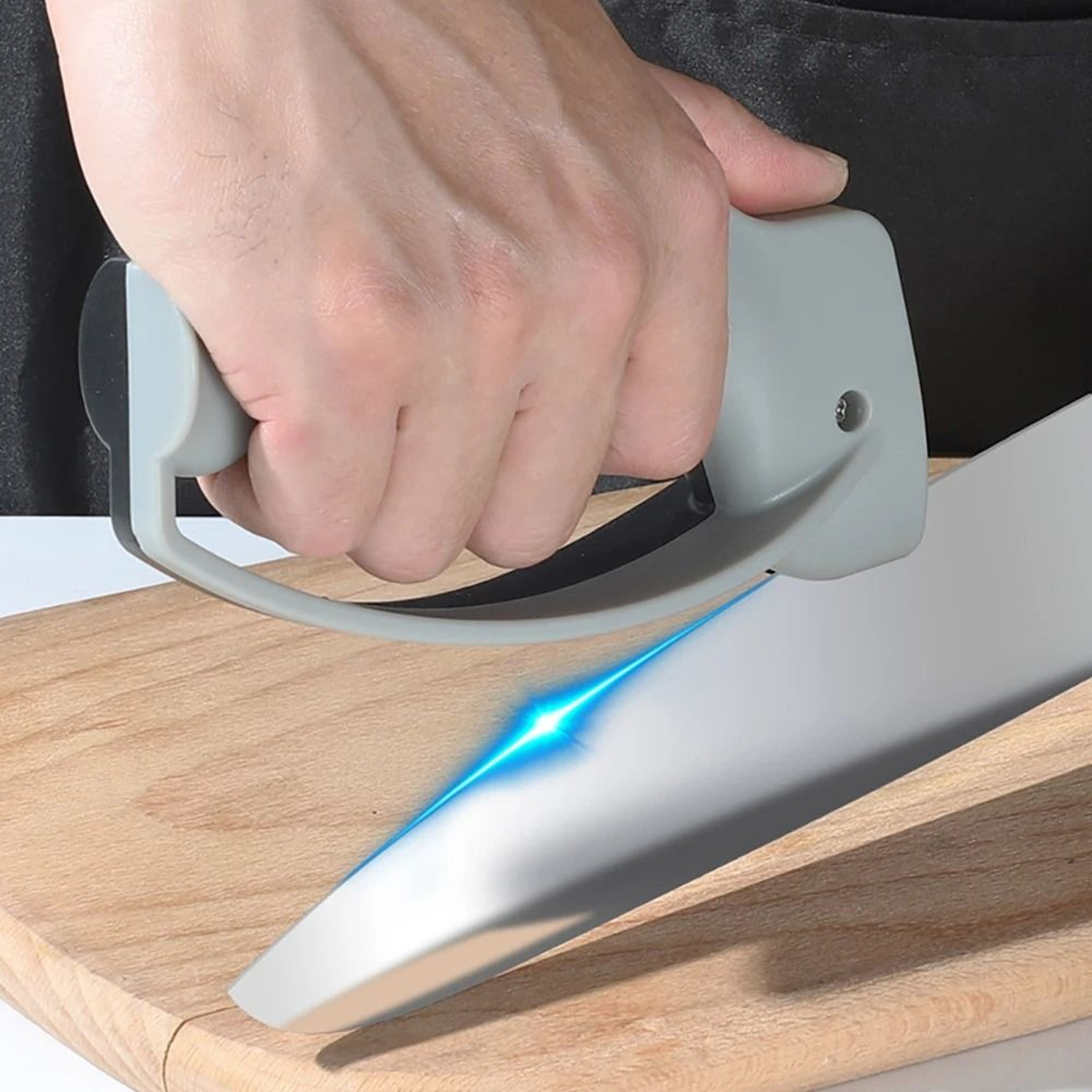 Multifunction 3Stage Kitchen Knife Sharpener And Manual Whetstone Tool 1