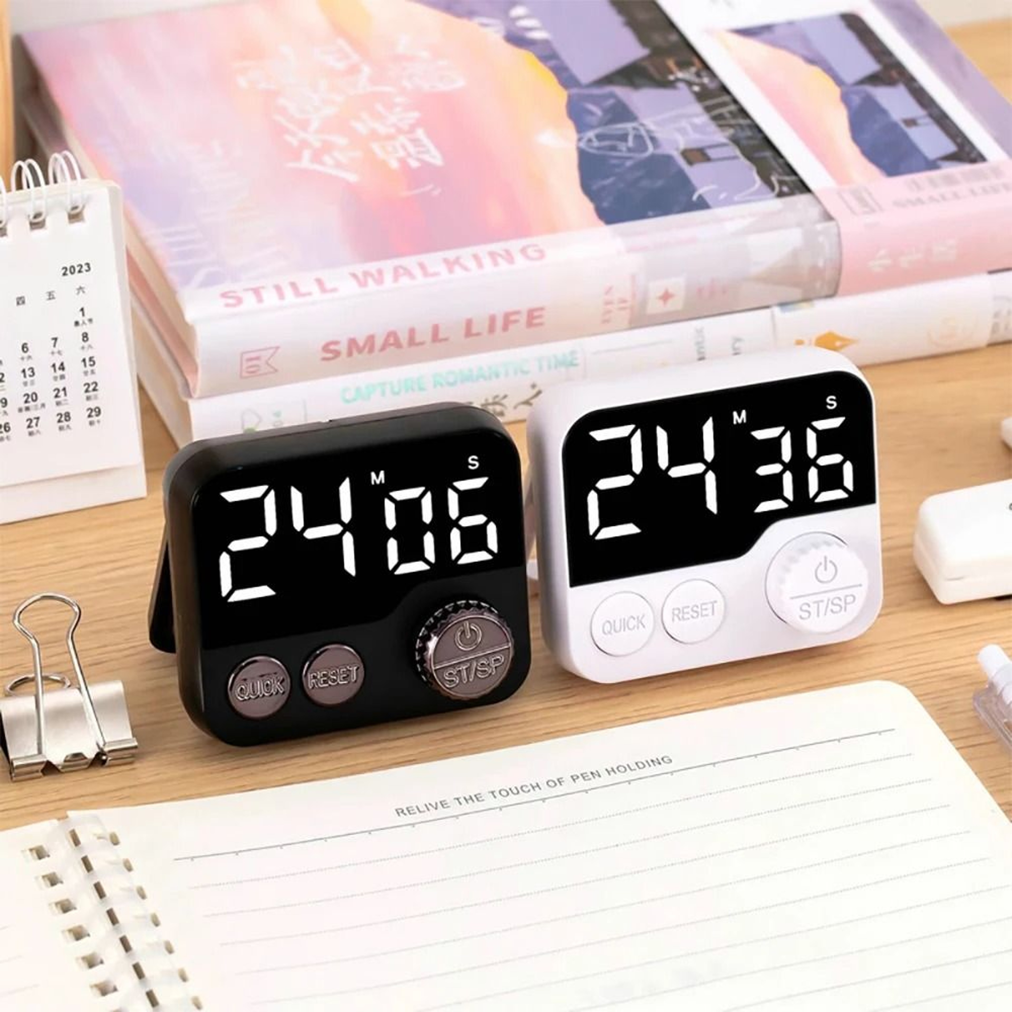 Large Screen Digital LED Kitchen Timer And Count Up Countdown Reminder Clock 4