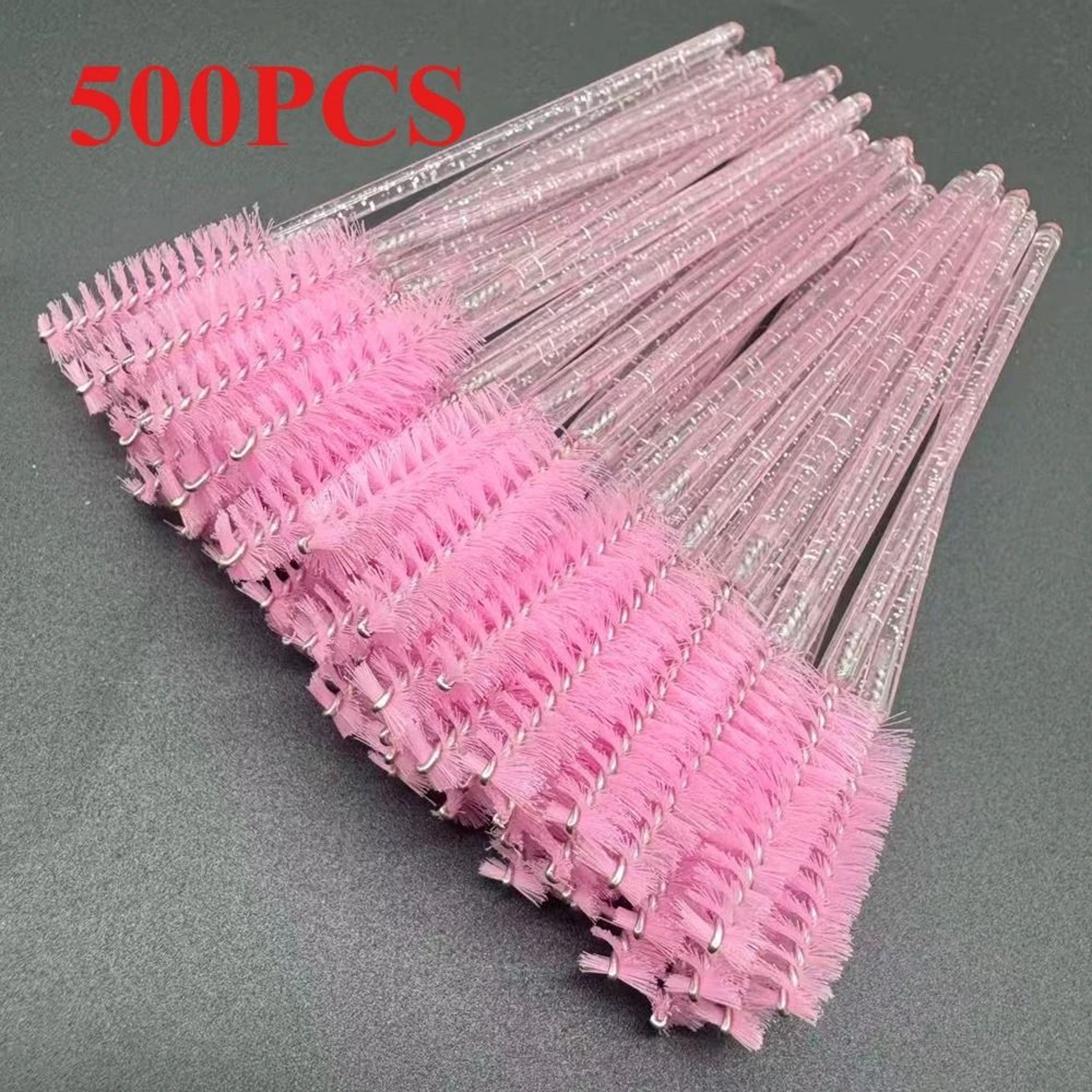 Wholesale Colorful Disposable Mascara Wands And Eyelash Extension Spoolie Brushes 8