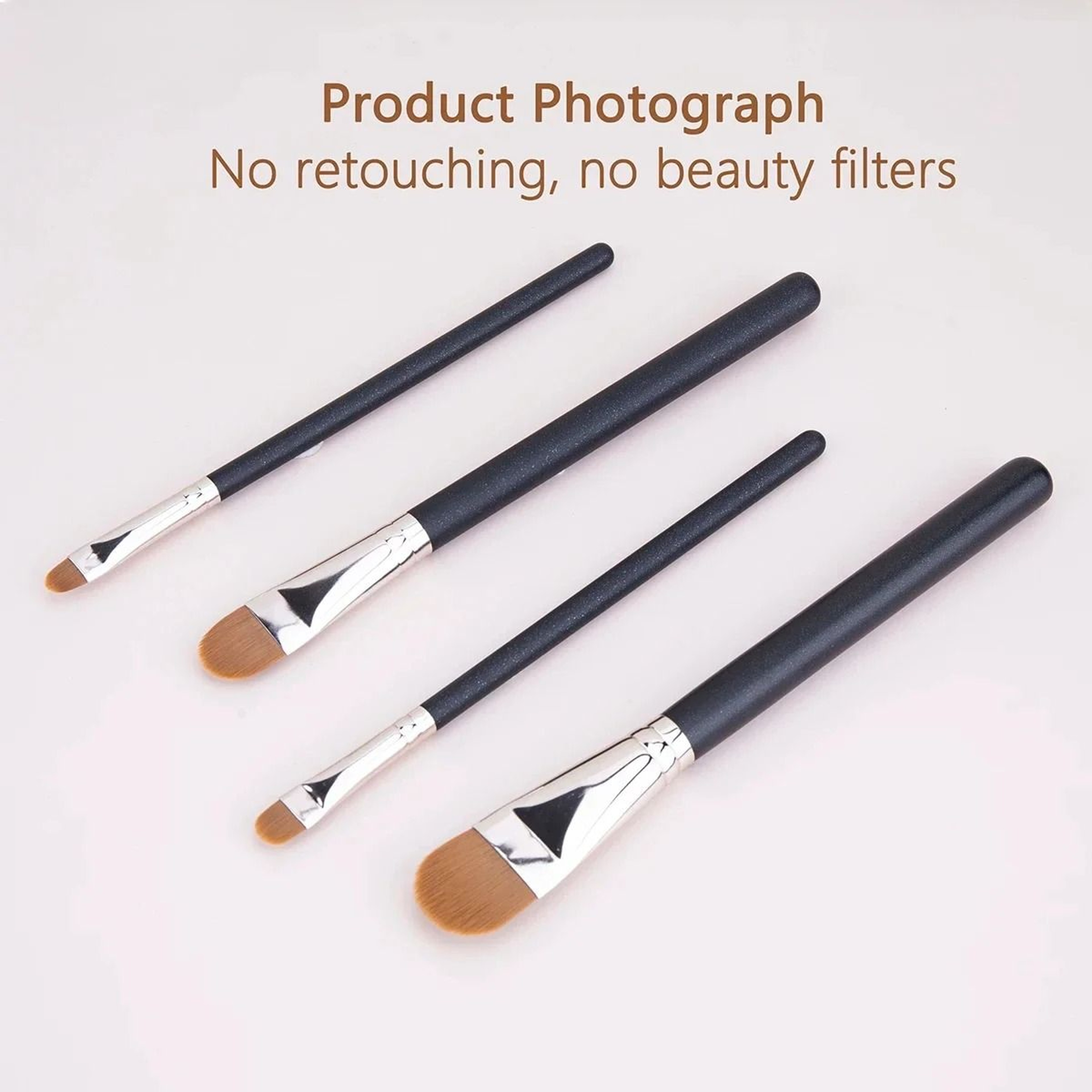 UltraThin Flat Foundation And Concealer Makeup Brush For Liquid And Cream Cosmetics 1