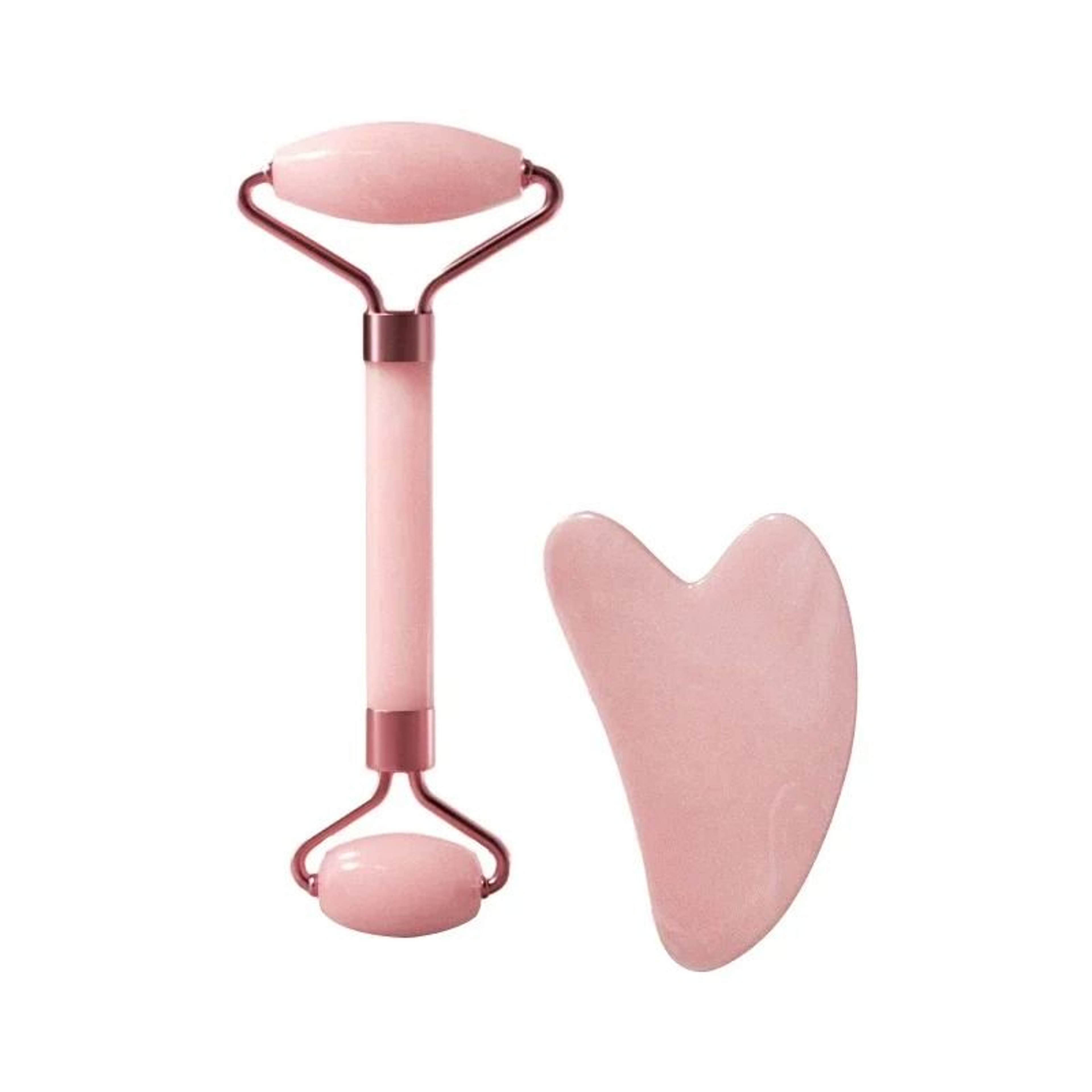 Resin Facial Roller And Gua Sha Scraping Board Set For Face Neck And Eye Skincare 5