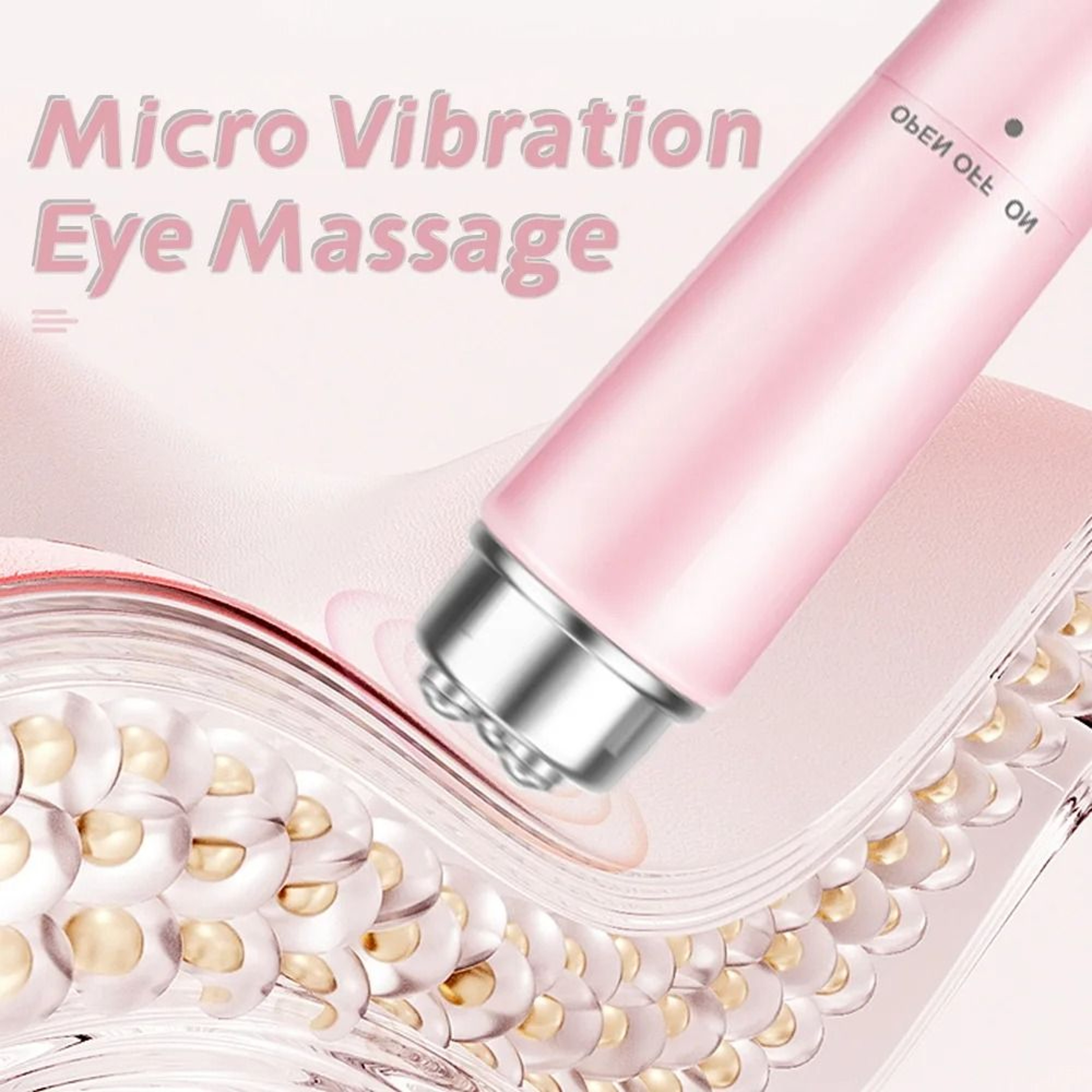 4in1 MicroVibration Electric Eye Massager Wand For Dark Circles And Puffiness 5