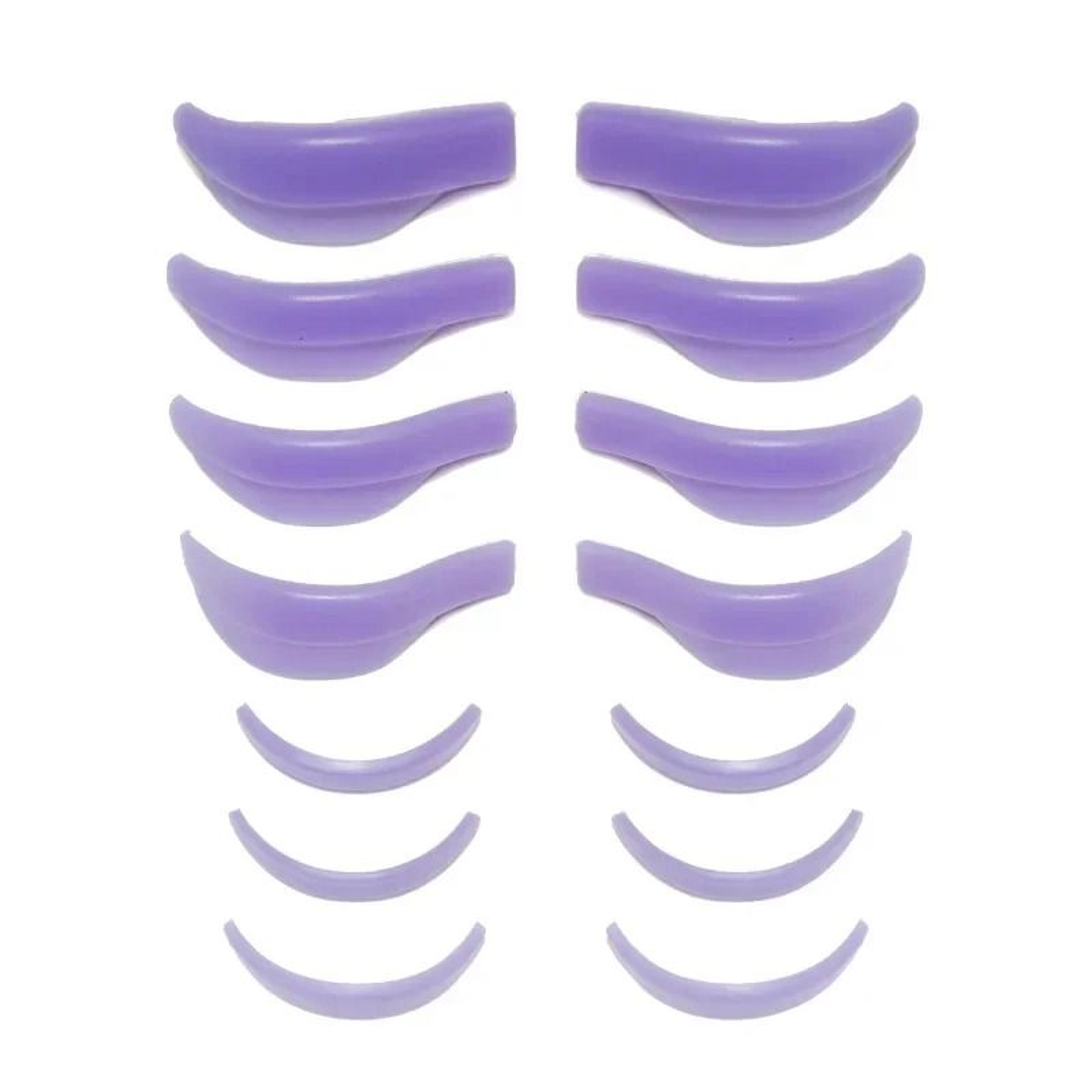 5 And 7 Pair Reusable Silicone Eyelash Perm Shield Pads For Lash Lifting And Curling 9