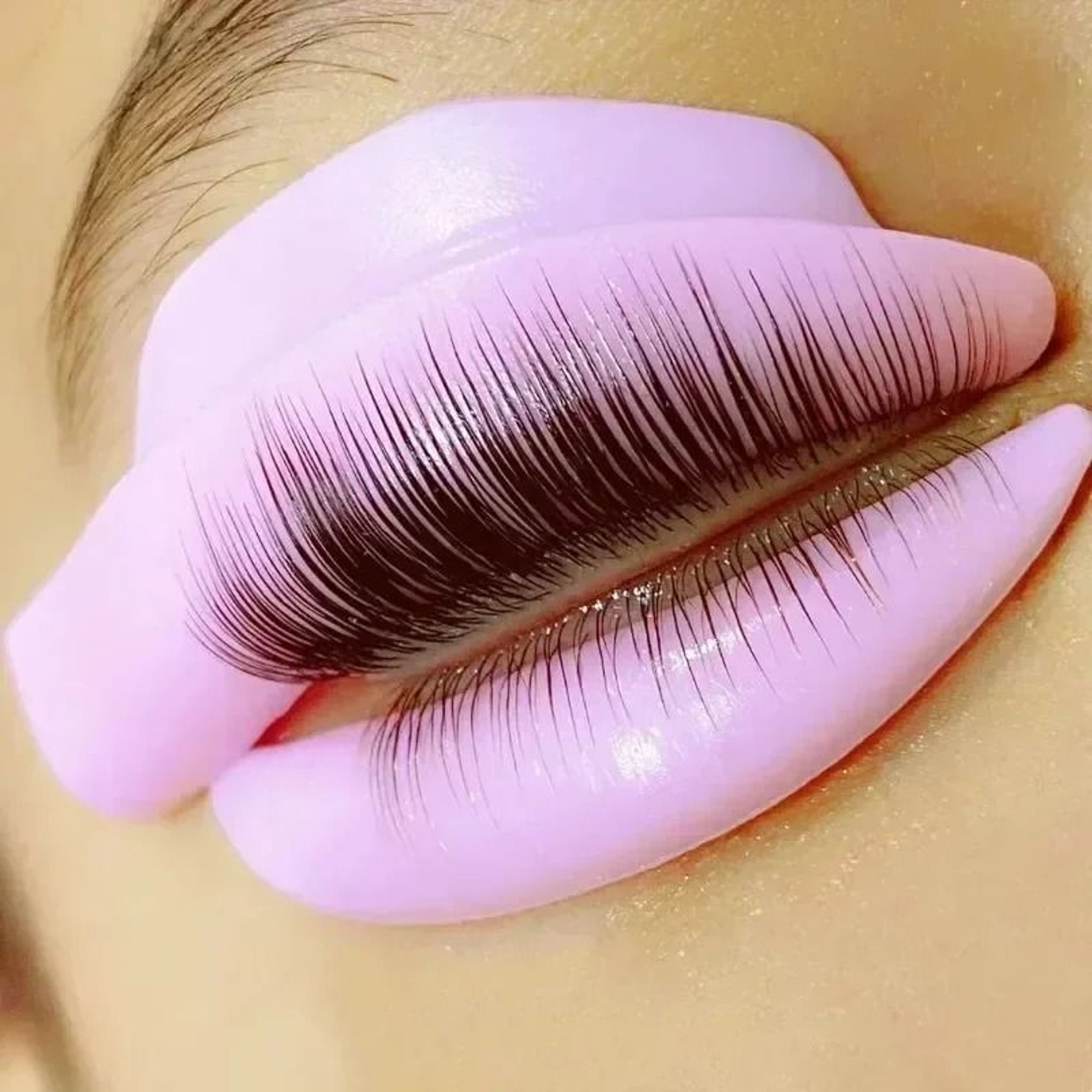 5 And 7 Pair Reusable Silicone Eyelash Perm Shield Pads For Lash Lifting And Curling 0