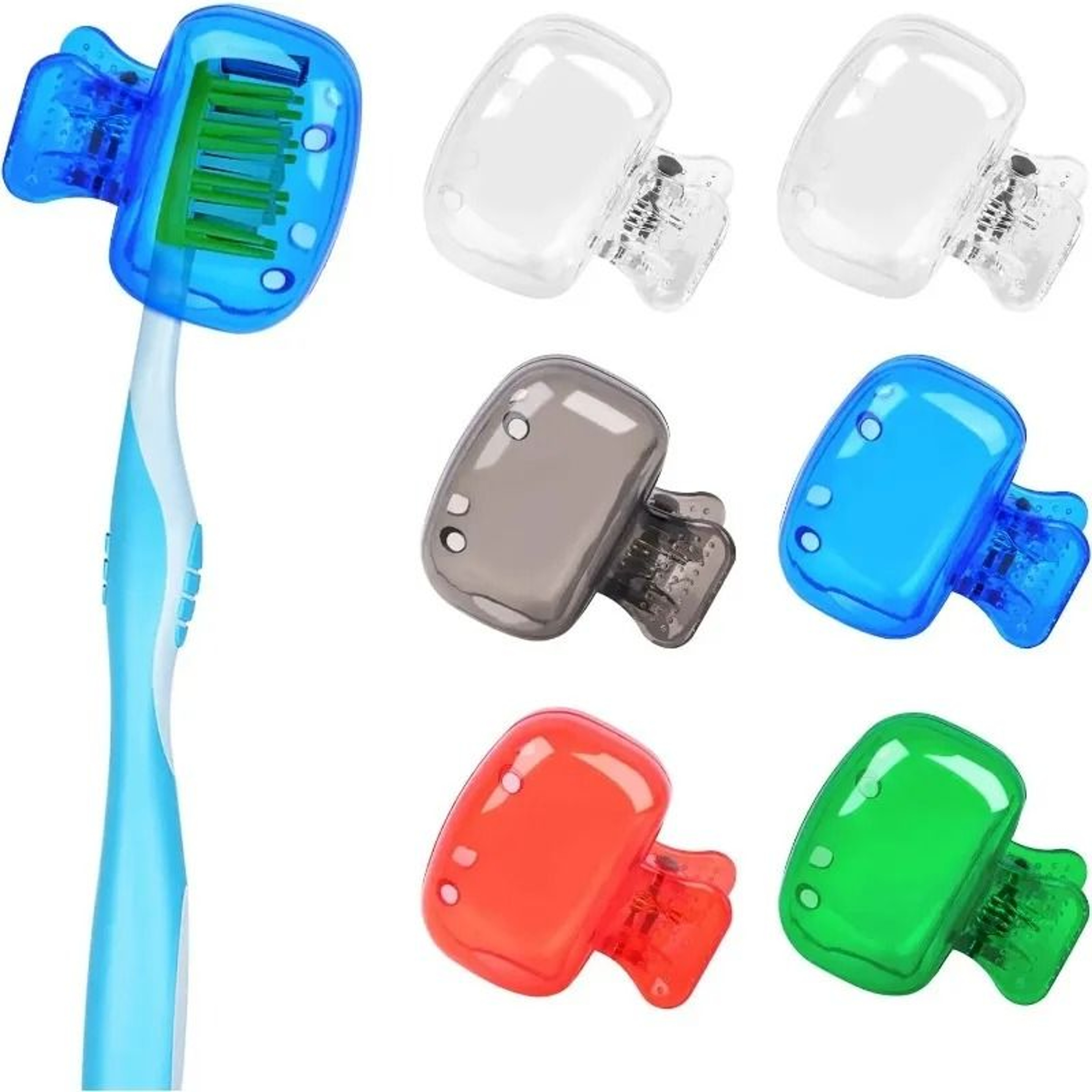 Travel Toothbrush Head Covers And Portable Protective Cap Cases For Household And Camping 0