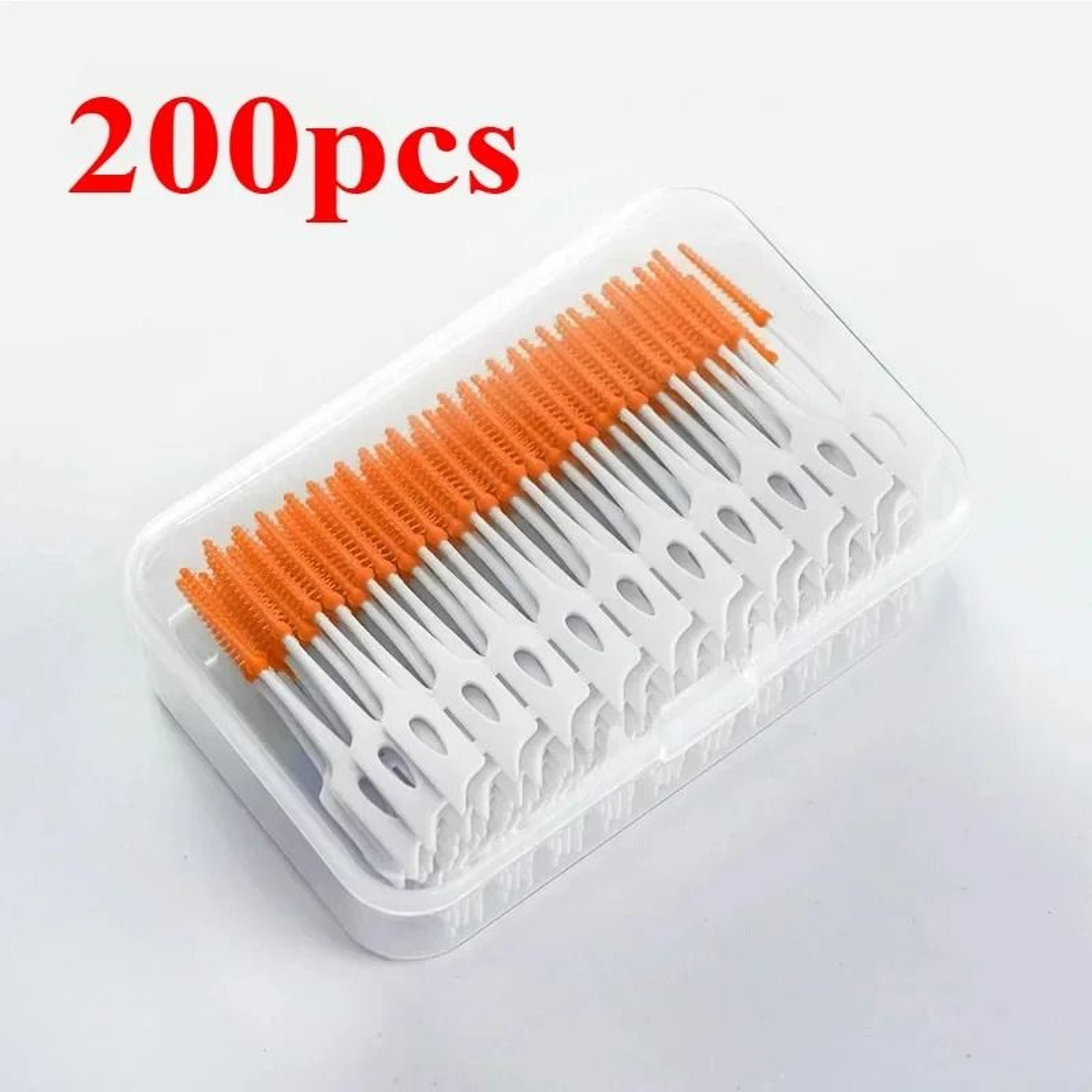 Interdental Silicone Floss Brushes And Soft Rubber Toothpicks Set For Oral Cleaning Care 17