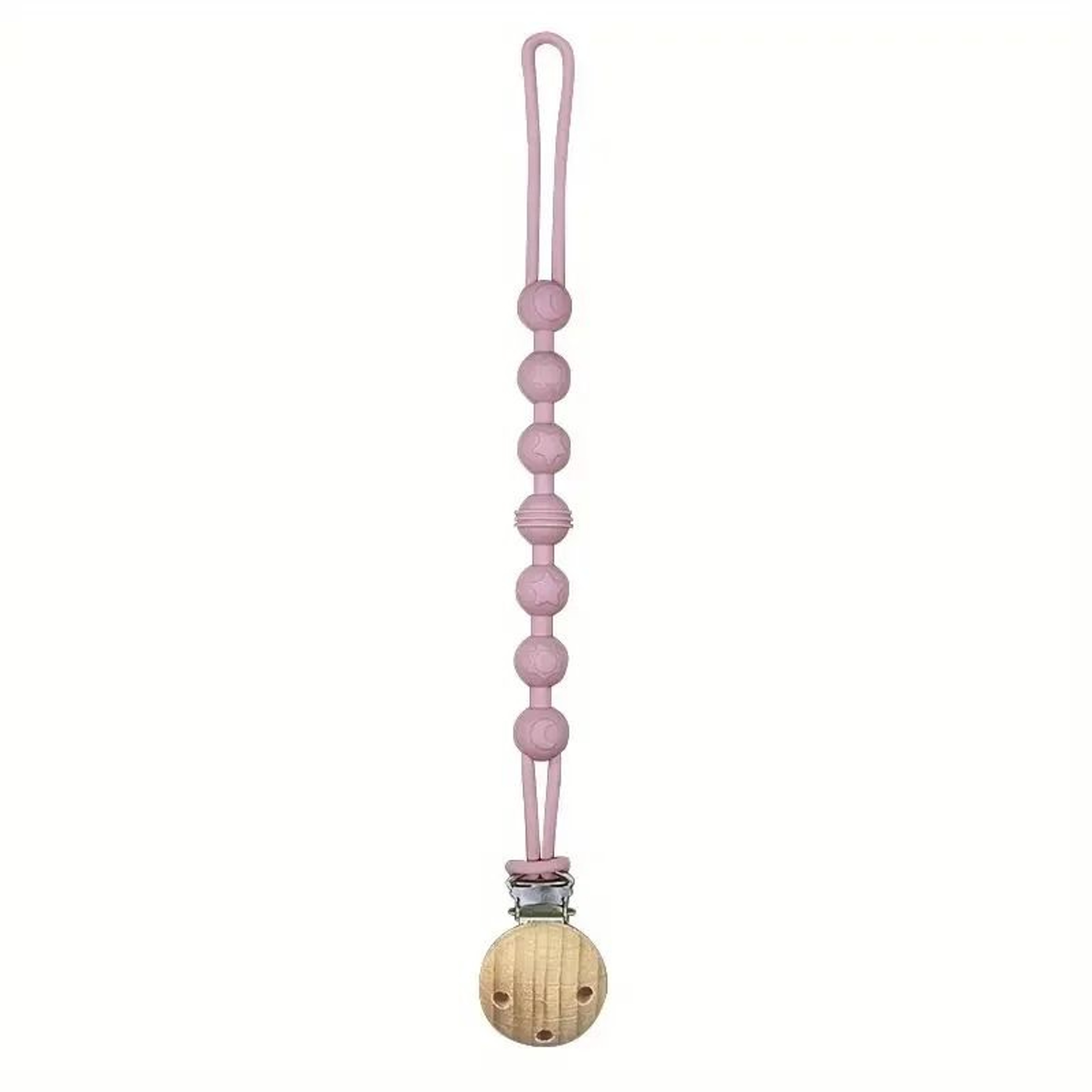 Integrated Silicone Baby Pacifier Clip And Teething Toy Holder Chain 8