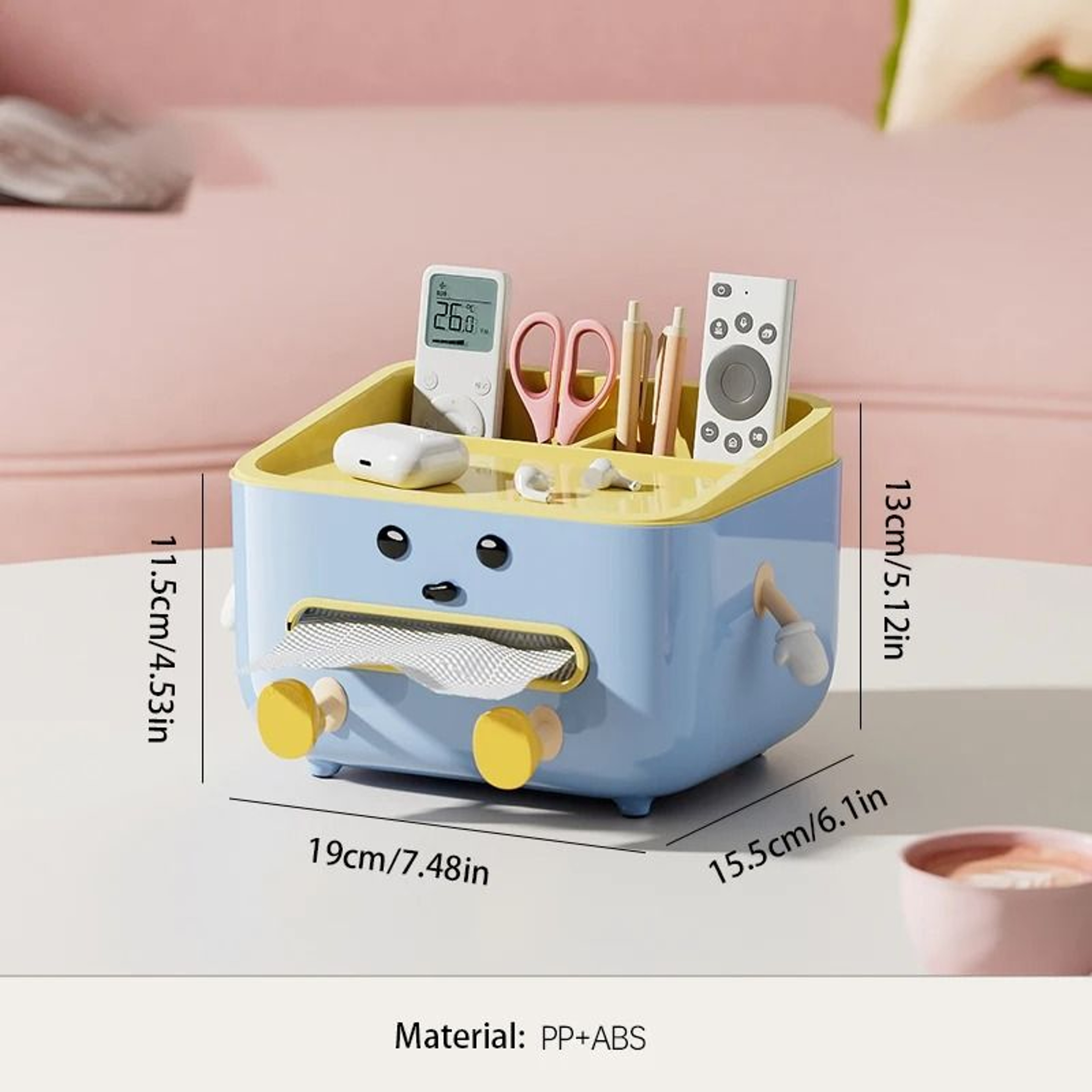 Multifunctional Desktop Cosmetic Storage Box And Countertop Display Shelf With Stickers 11