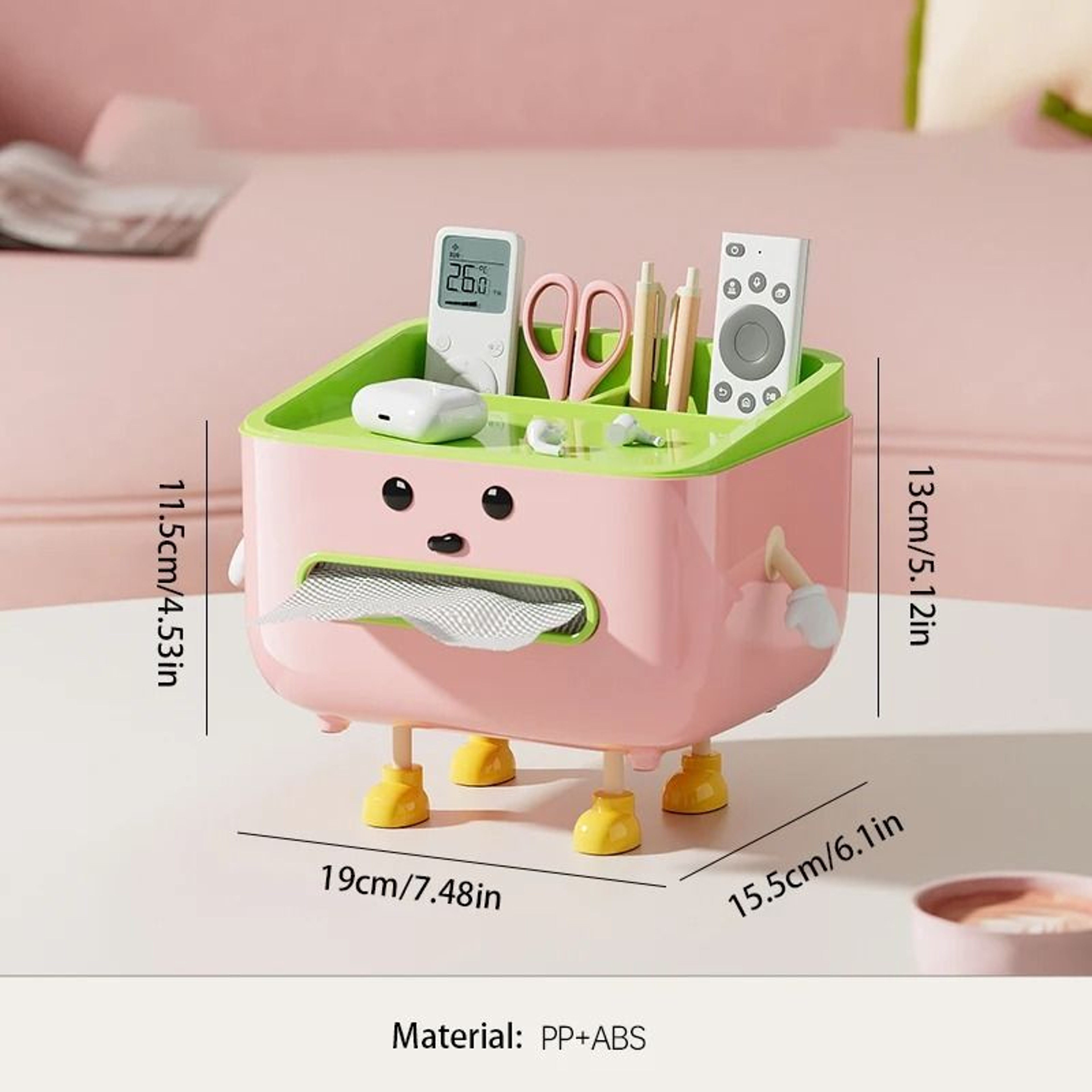 Multifunctional Desktop Cosmetic Storage Box And Countertop Display Shelf With Stickers 8