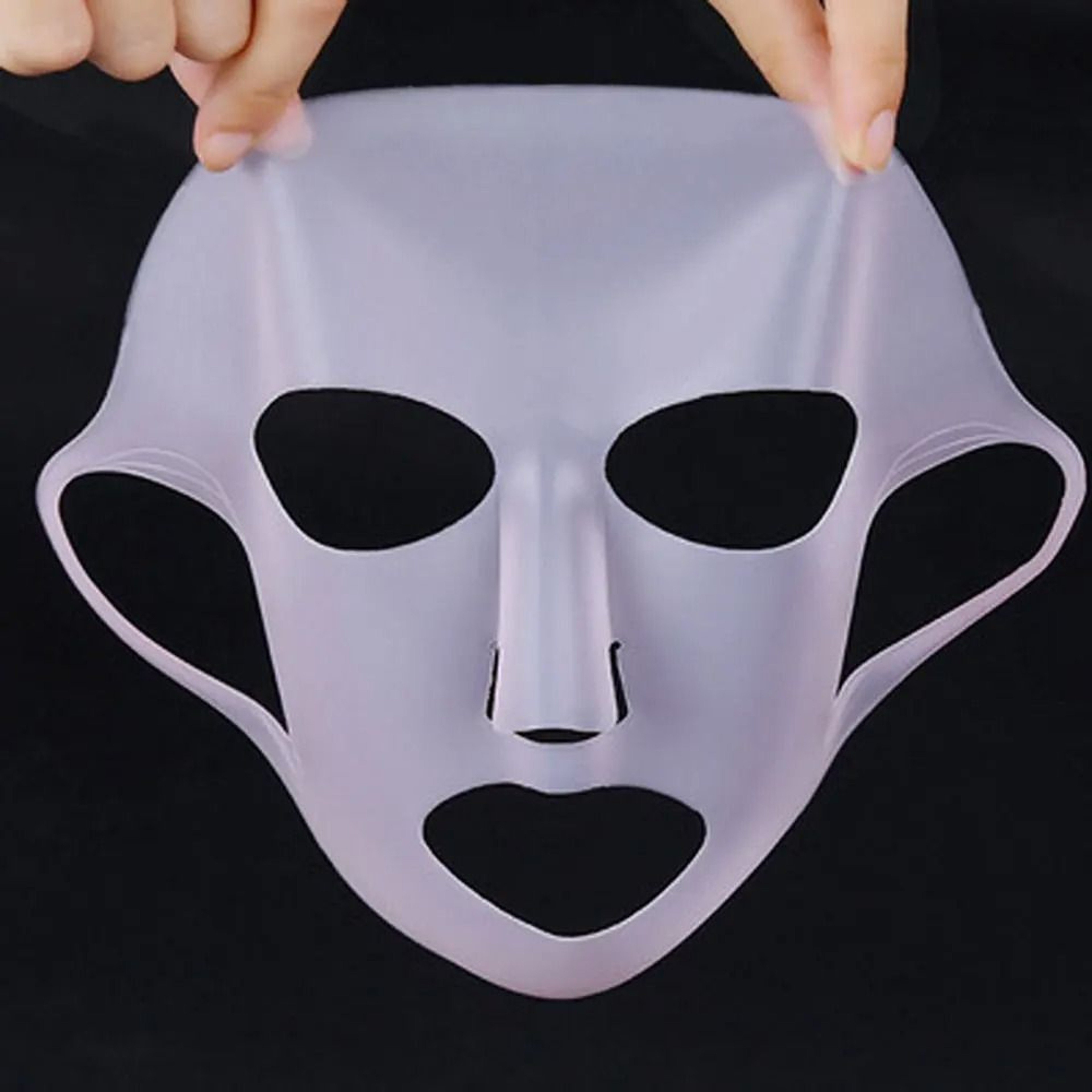 Silicone World Reusable Silicone Face Mask Cover 984 In X 827 In Moisturizing And Firming Sheet Mas 3