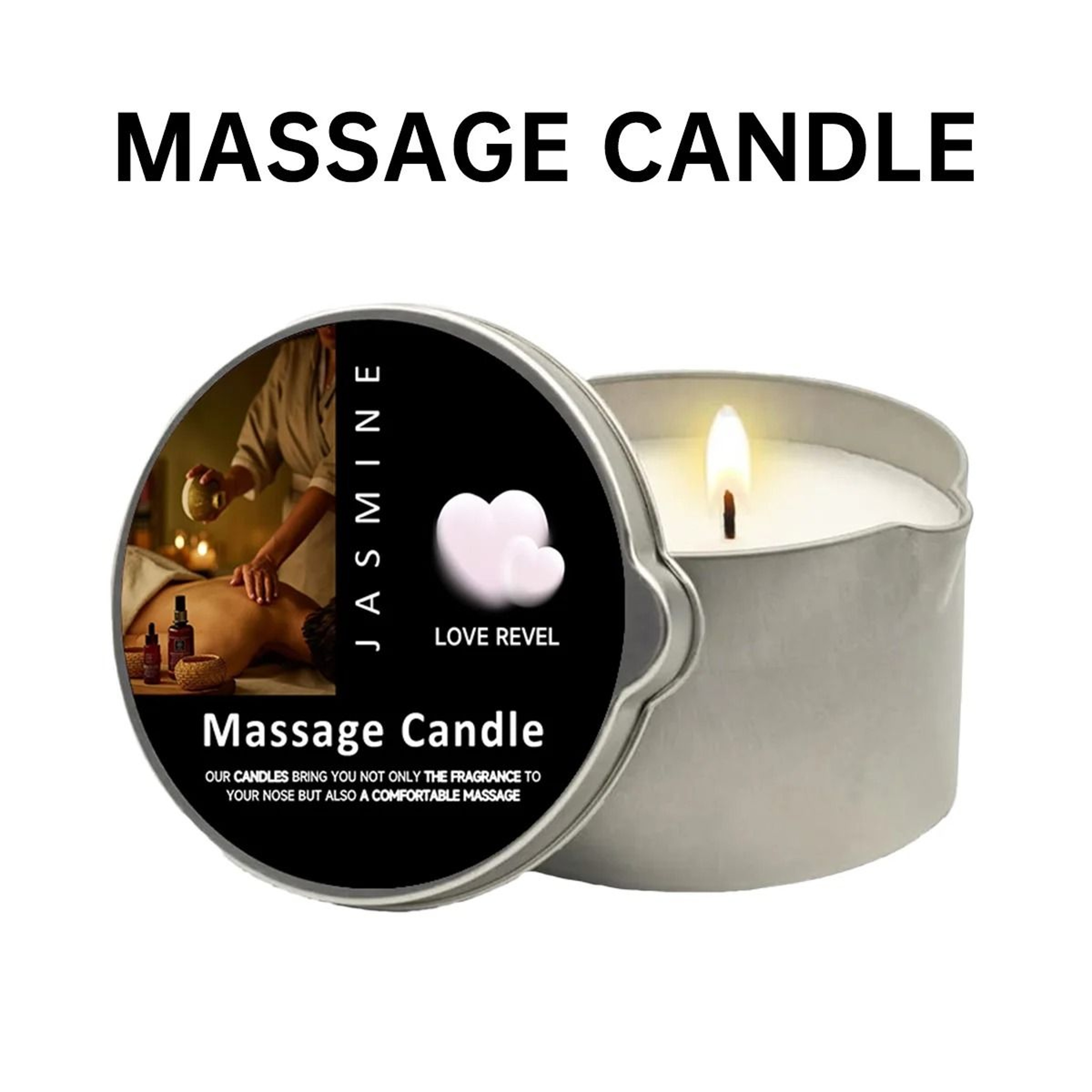 Biscuit Cookie Scented Candles Gift Box Creative Modeling Wax Holiday Decor – view 18