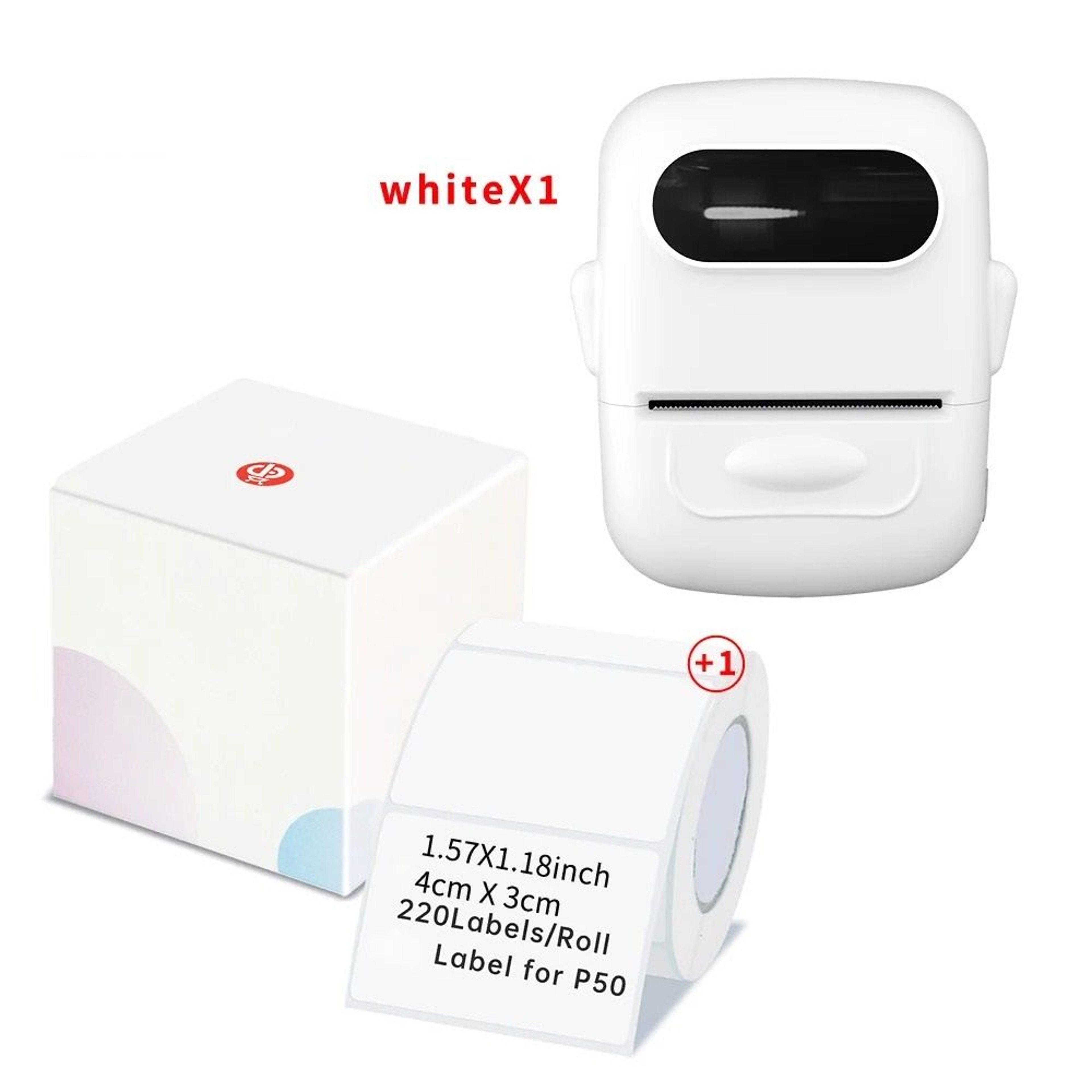 Mini Thermal Label Printer Portable Bluetooth Inkless Sticker Machine 7