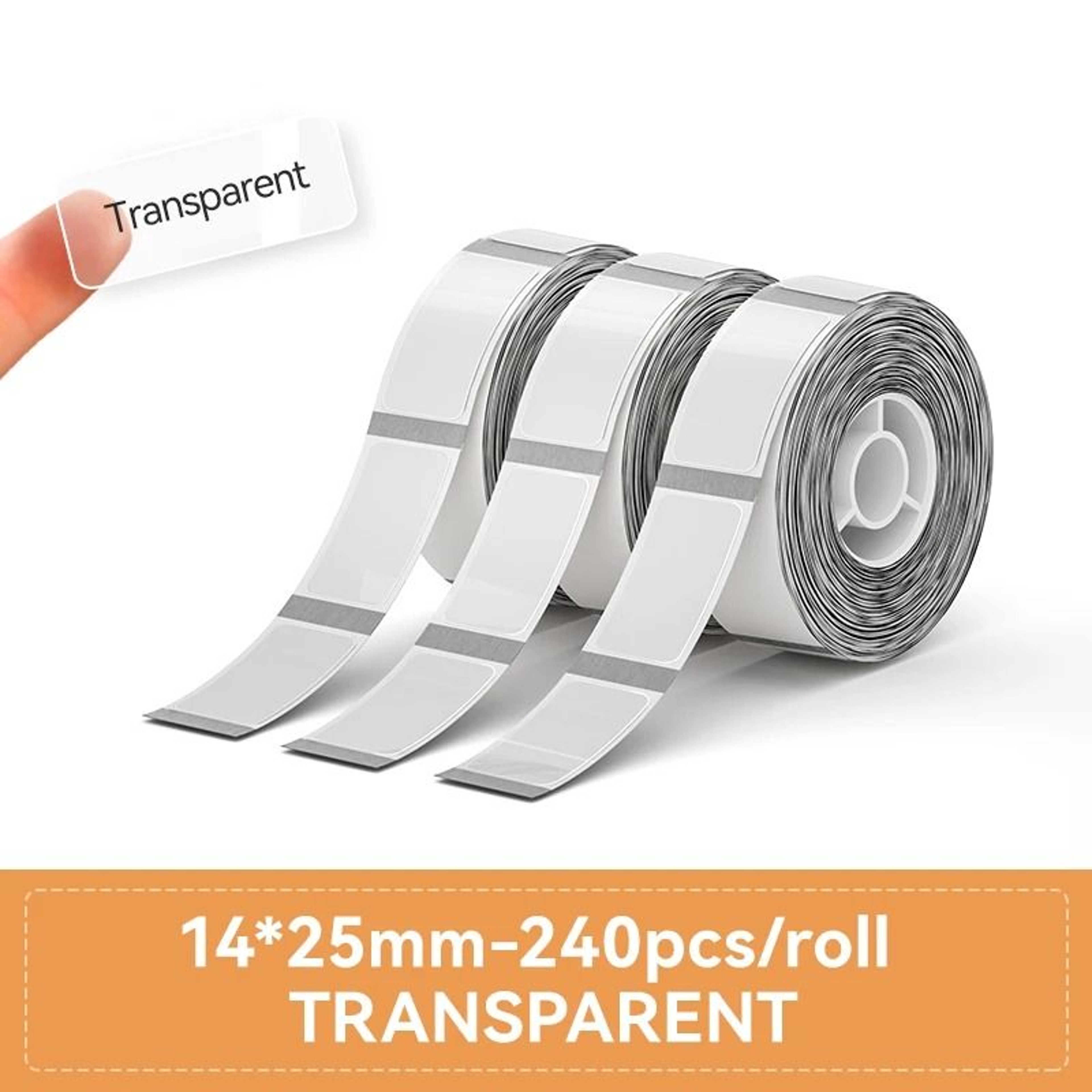 3Roll Pack Waterproof Thermal Label Sticker Paper Tape 11