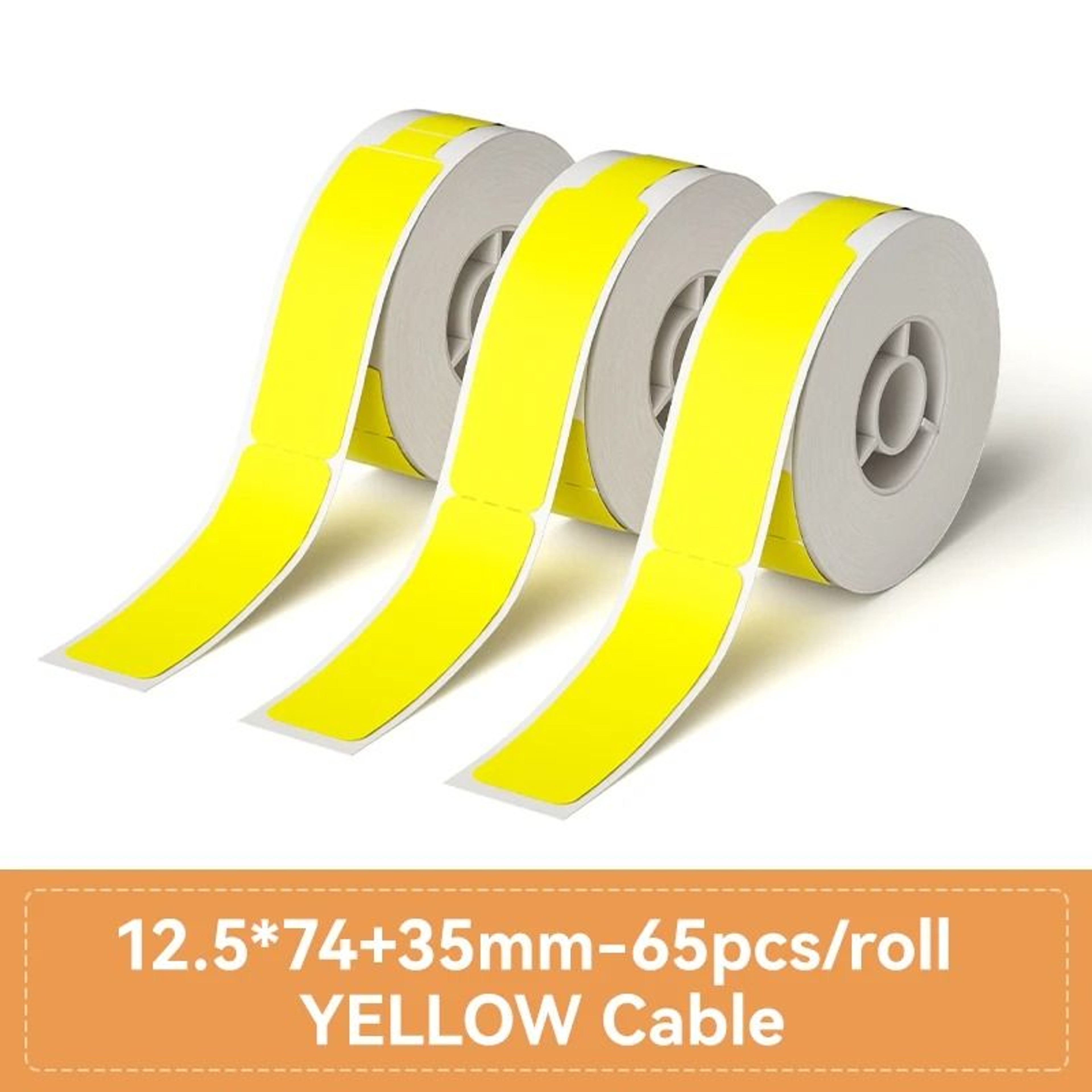 3Roll Pack Waterproof Thermal Label Sticker Paper Tape 24