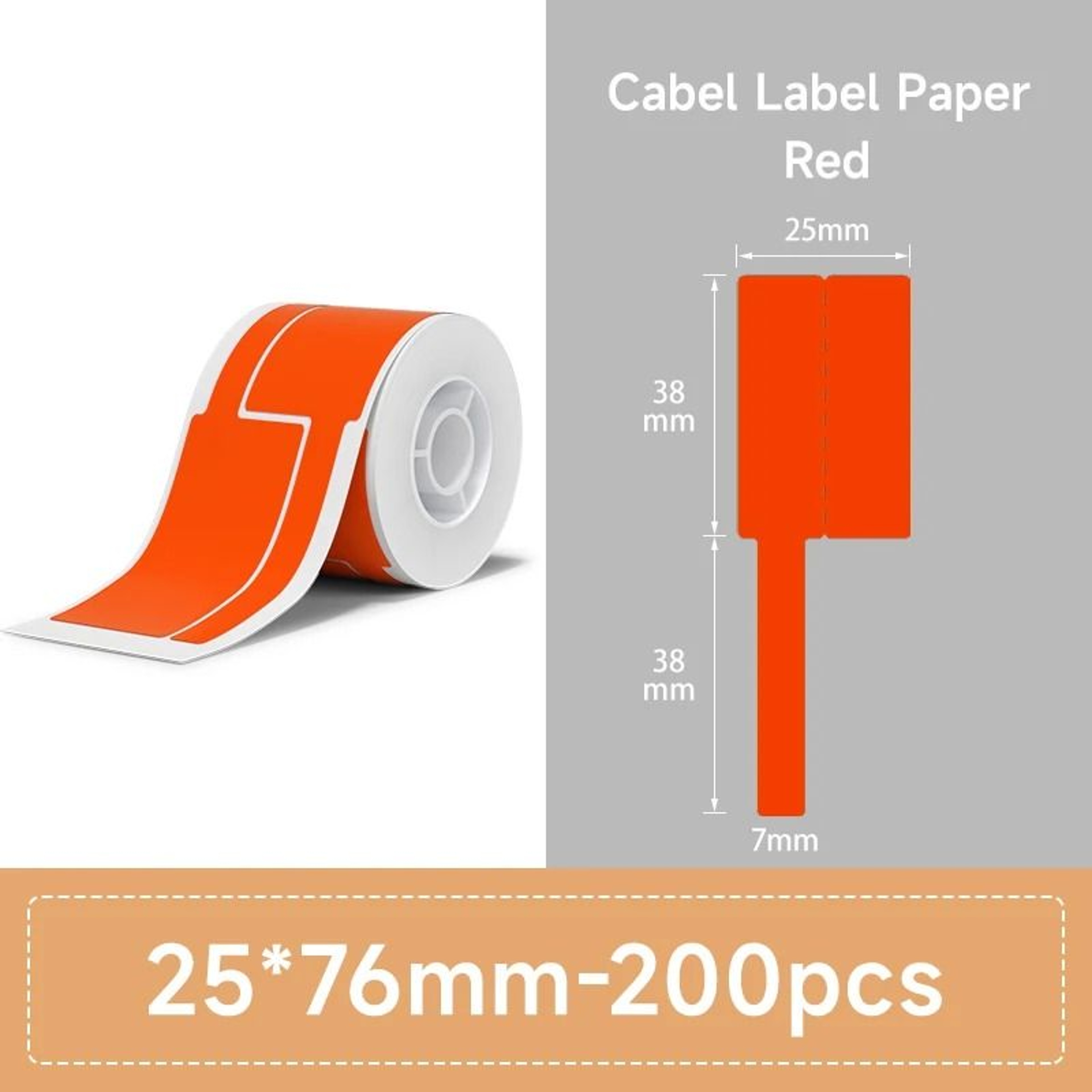 6Roll Bulk Pack Waterproof  OilProof Thermal Label Sticker Tape 10