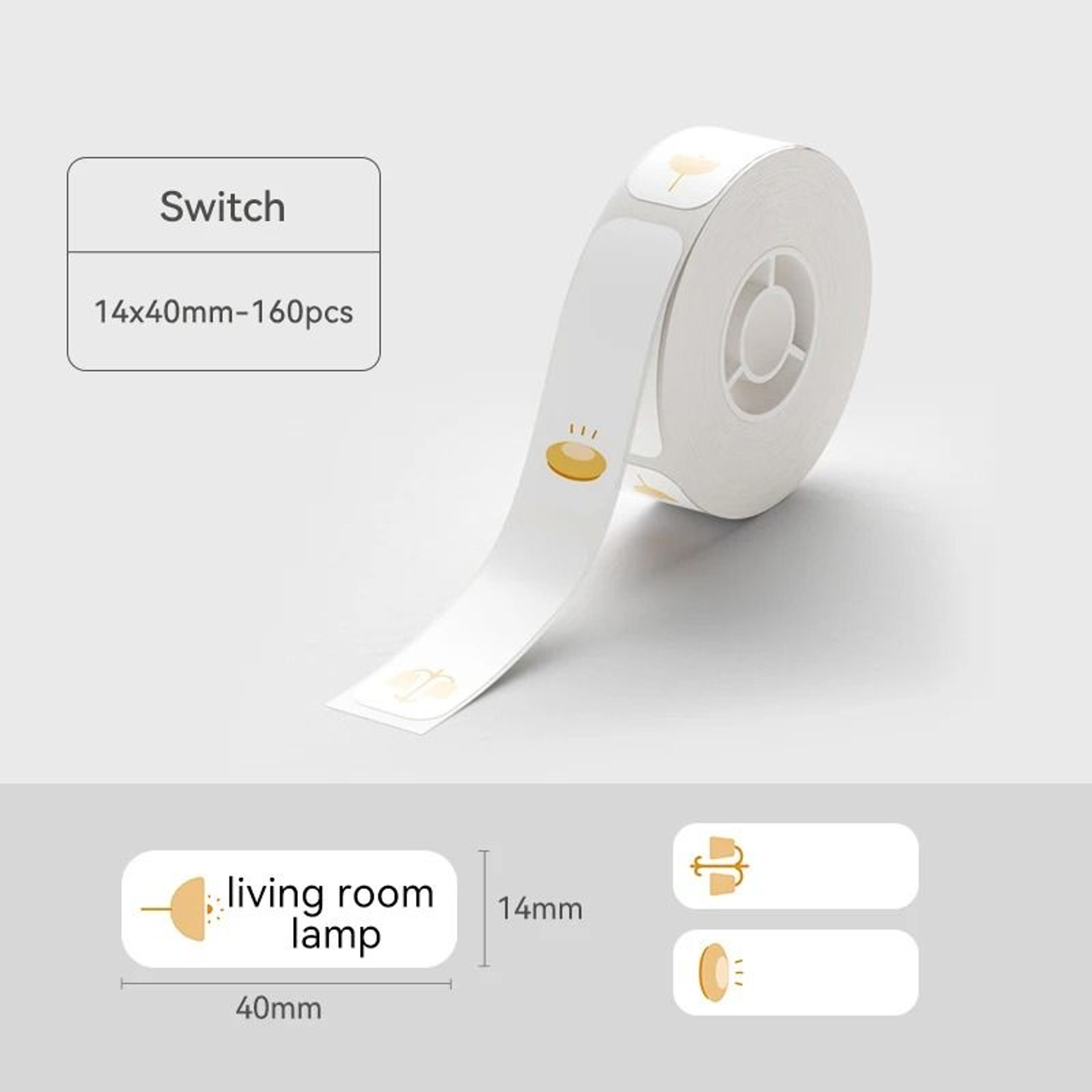 SelfAdhesive Waterproof Thermal Label Paper Roll 19