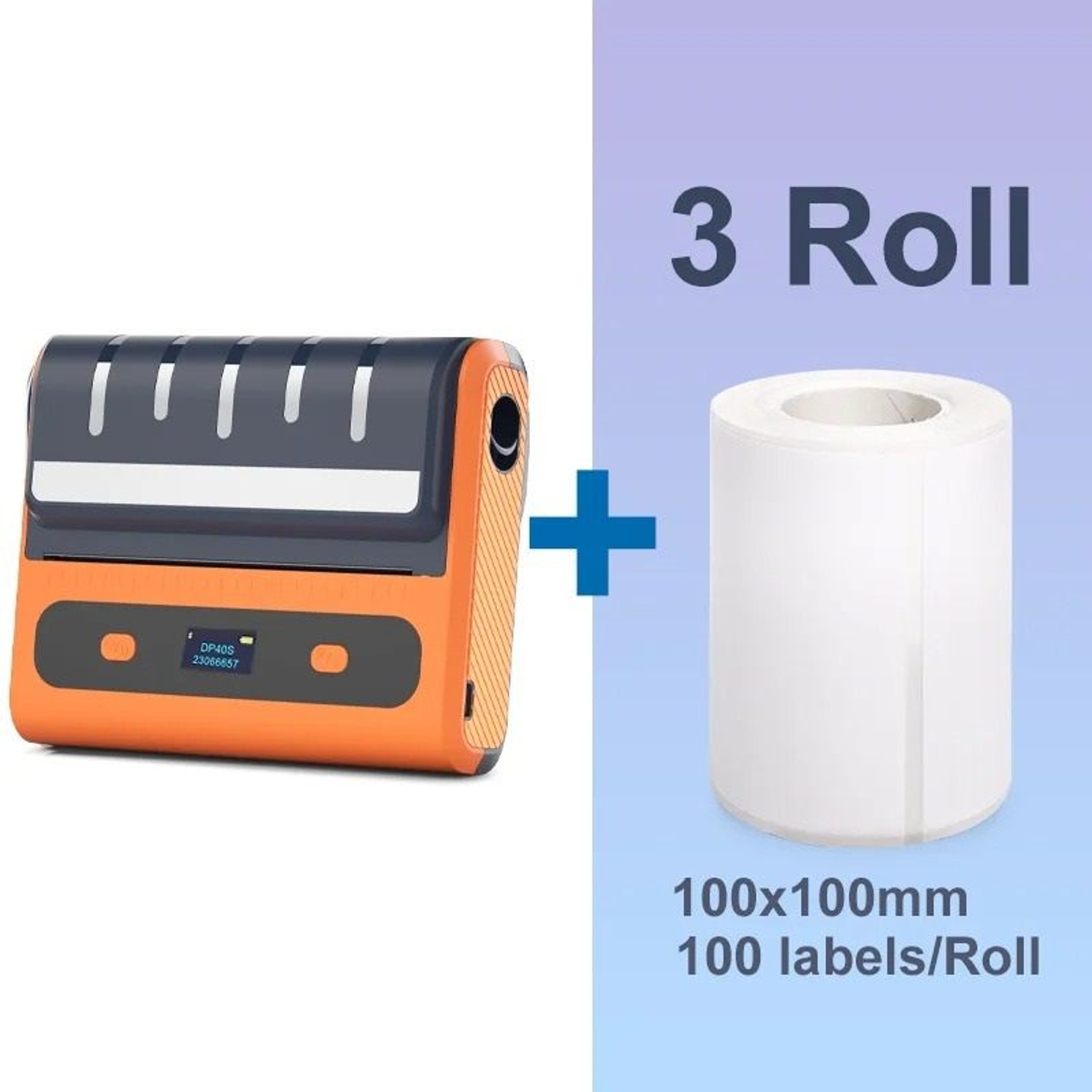 Commercial Wireless Portable Thermal Label Printer For Shipping  Barcodes 11