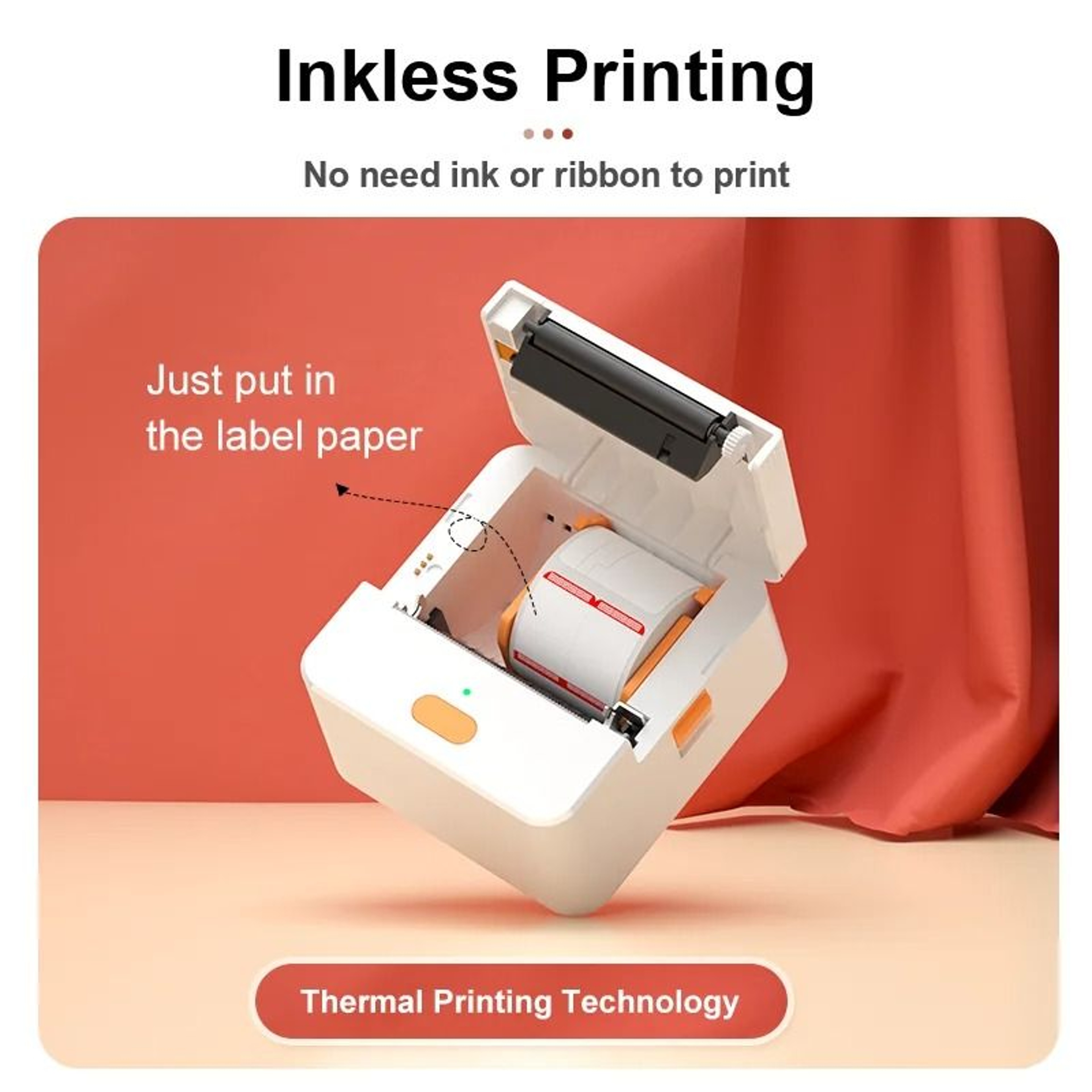 SelfAdhesive Waterproof Jewelry  Ring Label Sticker Roll Pack 2