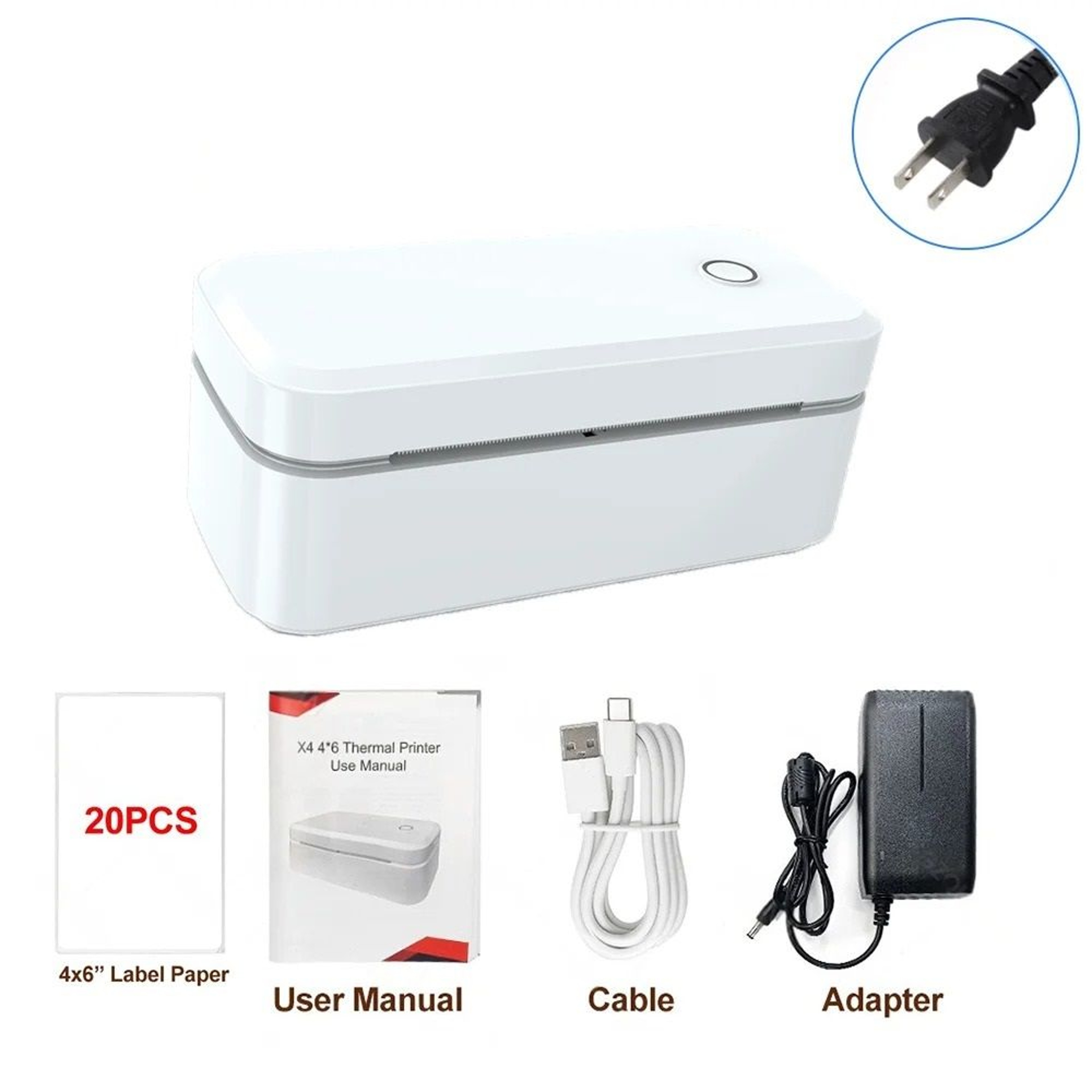 Commercial Wireless Bluetooth Thermal Shipping Label Printer 6