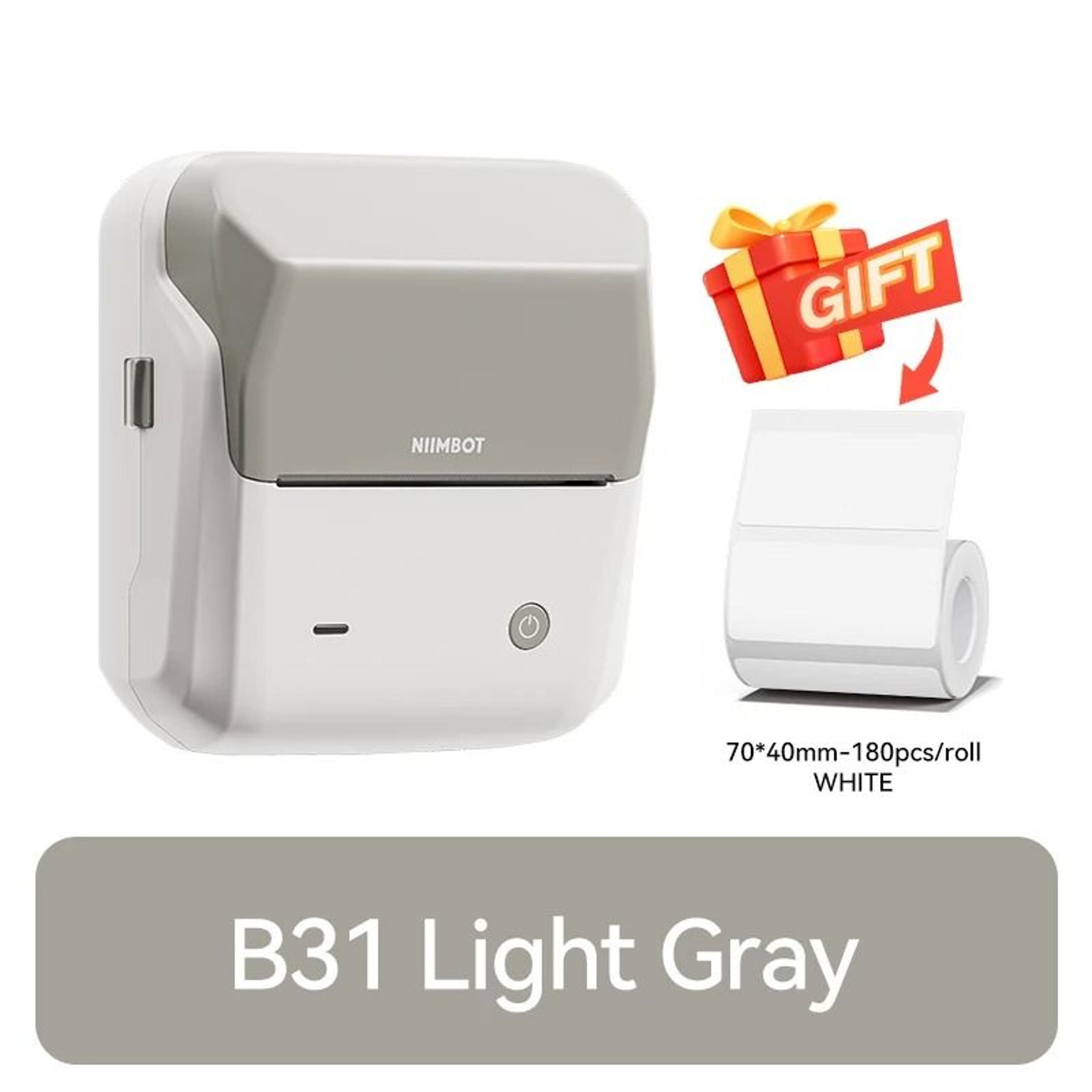 Commercial Wireless Thermal Label Printer Max Width Barcode Sticker Maker 7